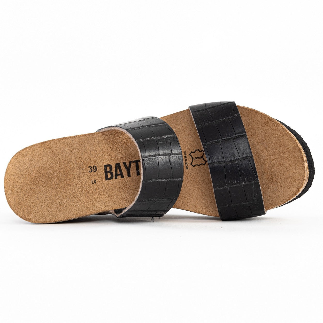 Sandales Philomene Noir Compensées et Semi-compensées