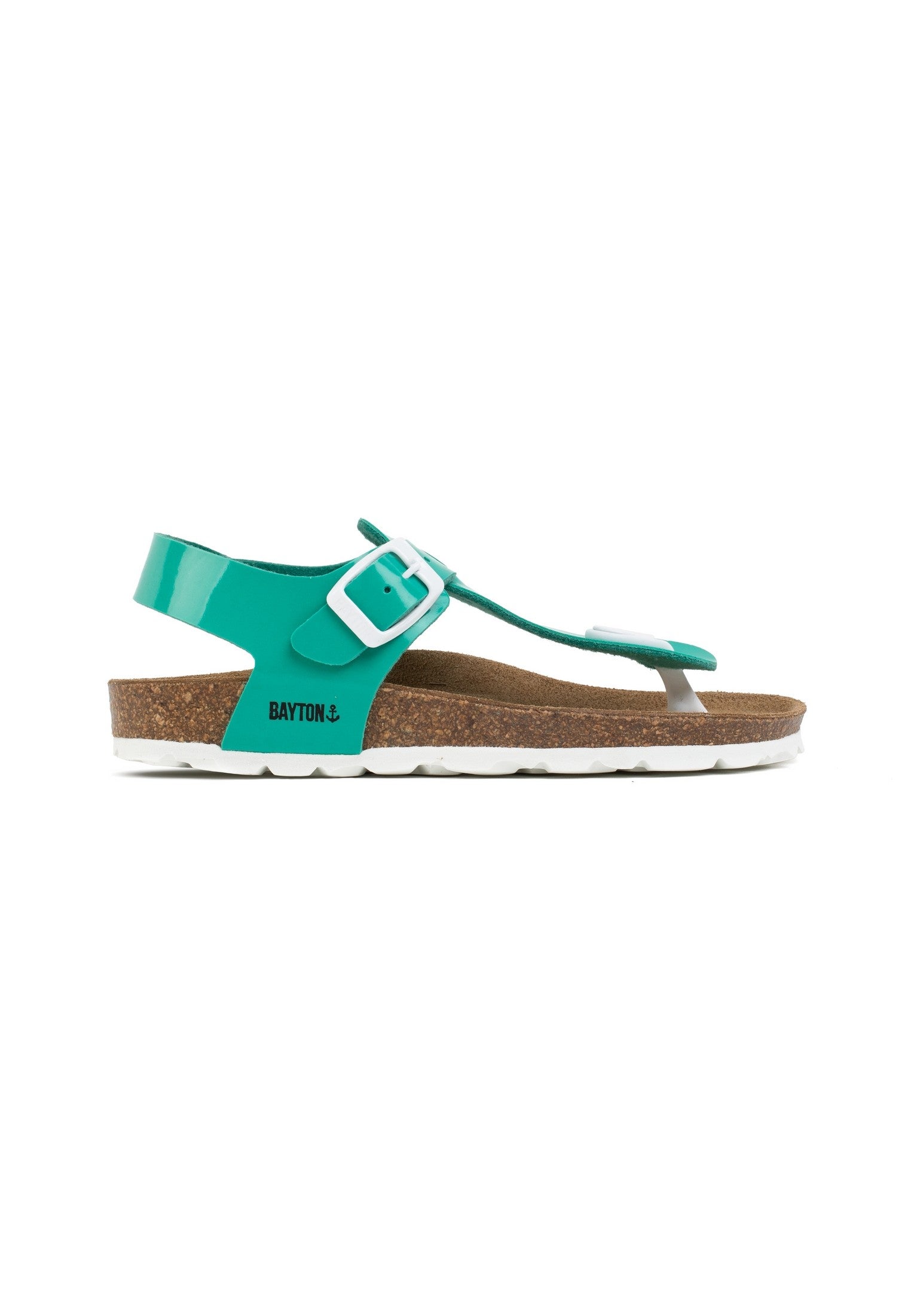 Sandalias Punta Abierta Rhea Verde