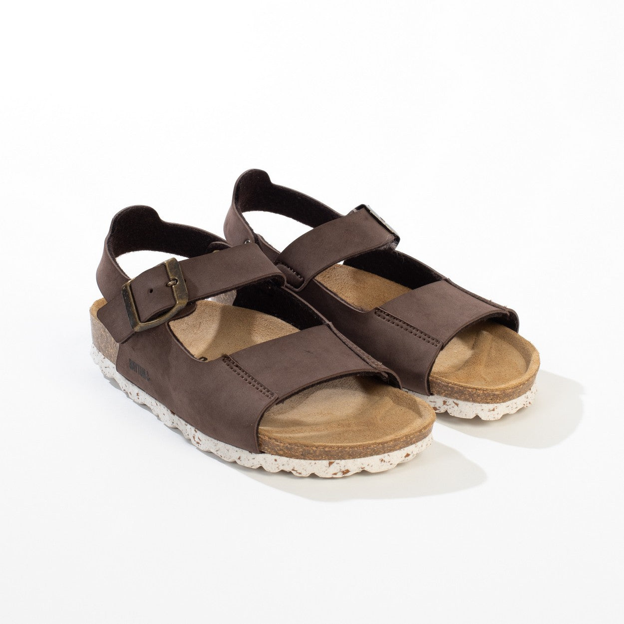 Spezia Brown Multi-Strap Sandals