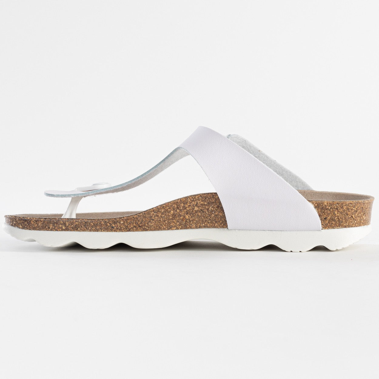 Mercure White Open Toe Sandals