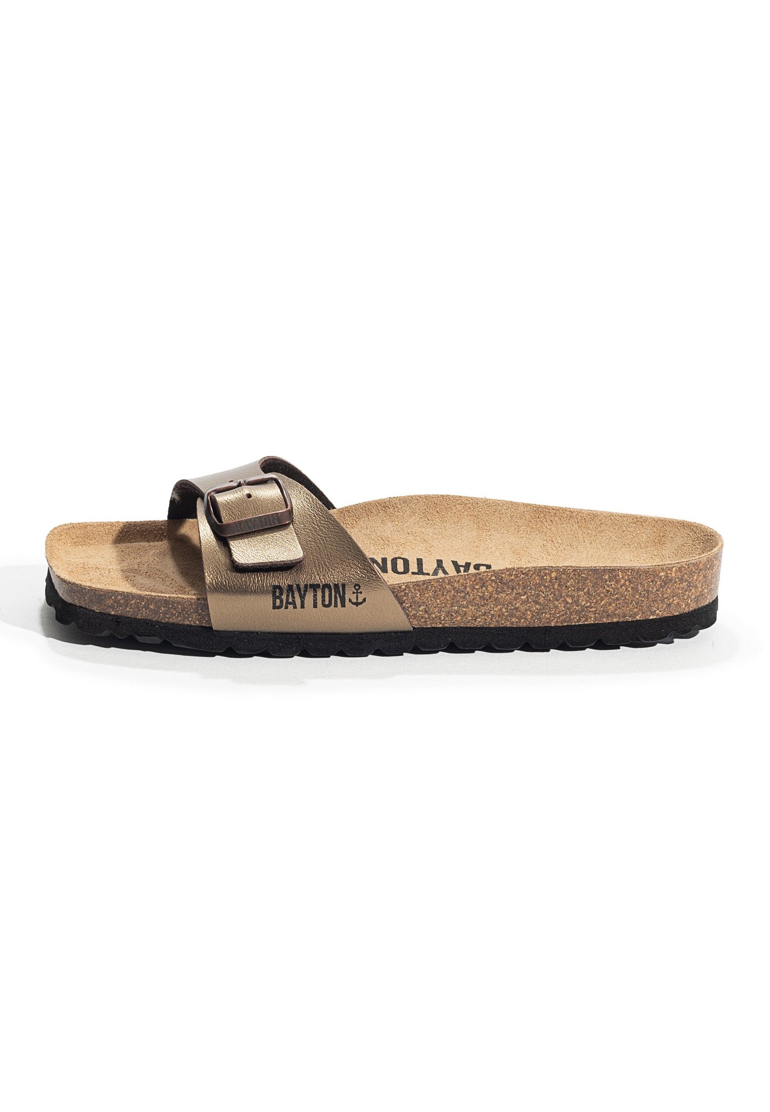 Zephyr Bronze 1 Strap Sandals