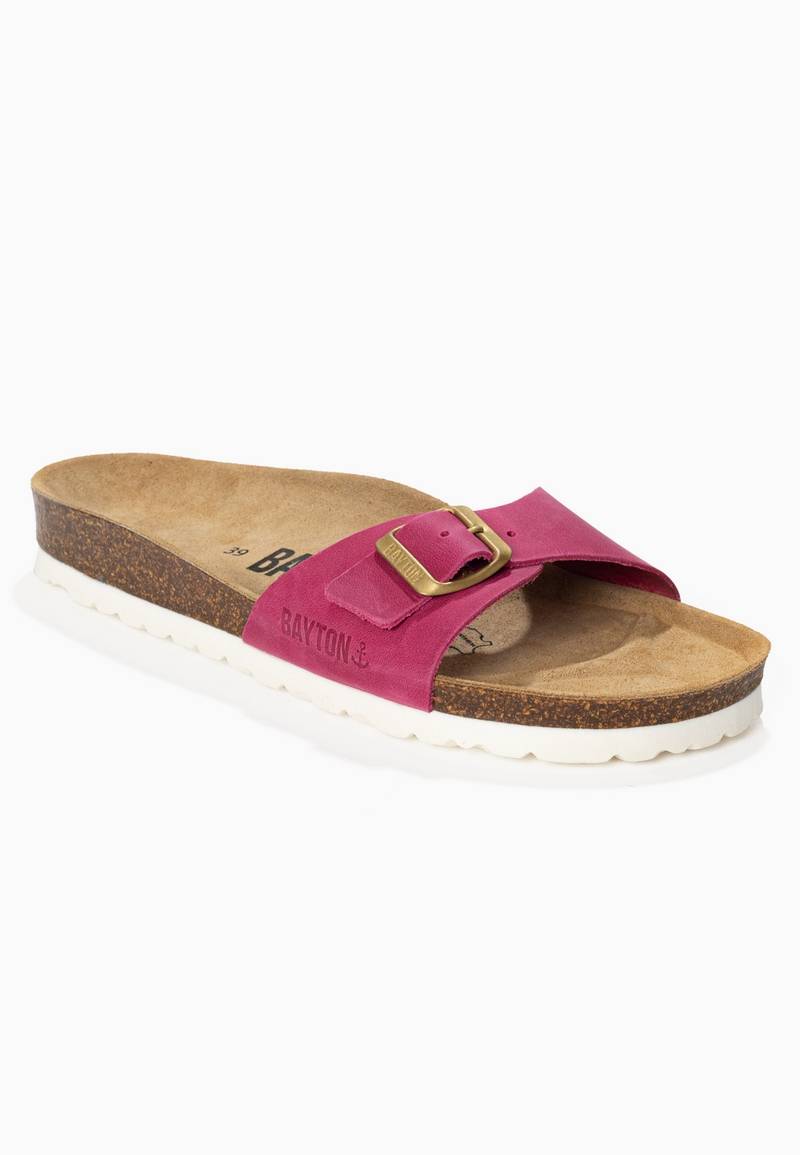 Sandales 1 Bride Zephyr Fuschia 100% Cuir