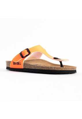 Sandales Mercure à Entre-Doigts Orange