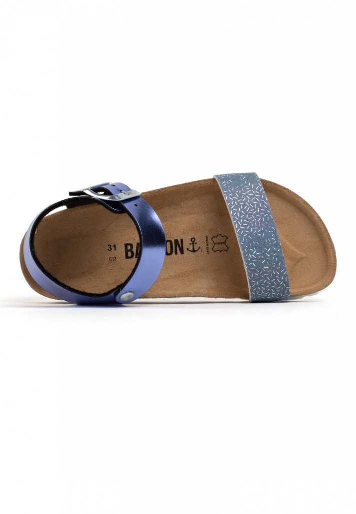 Sandales Tyche Multibrides Bleu Bayton pour Enfant