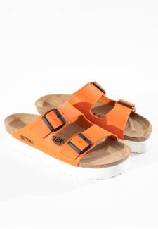Sandales Japet à Plateforme Orange