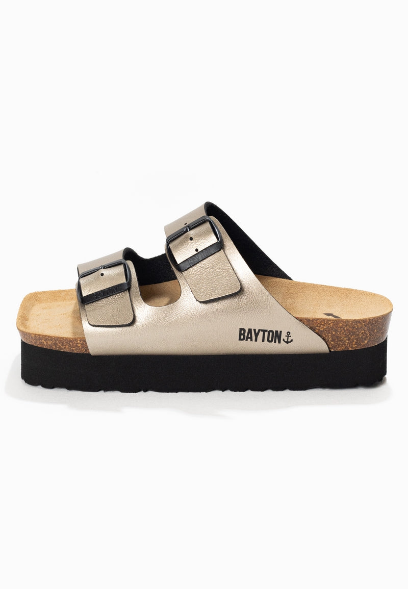 Japet Mocha Platform Sandals
