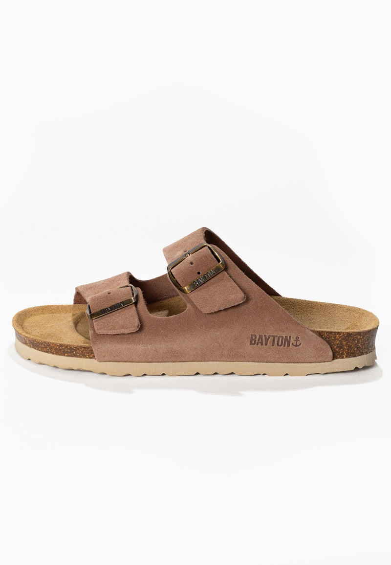 Sandalias Atlas beige oscuro