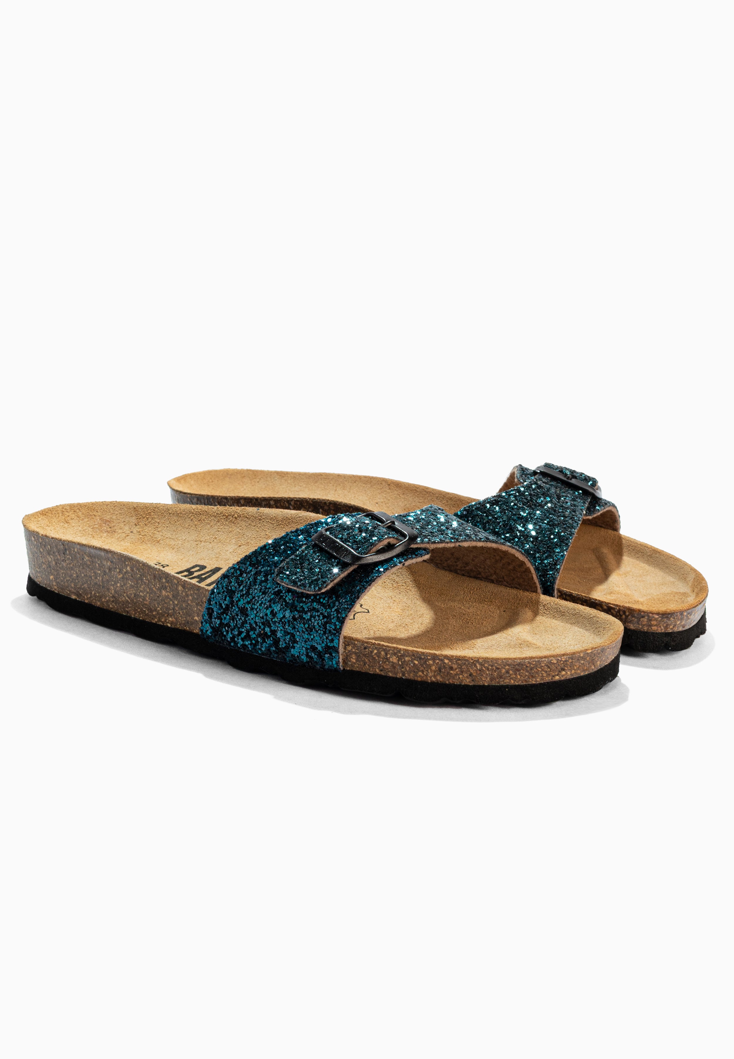Zephyr Navy Blue 1 Strap Sandals