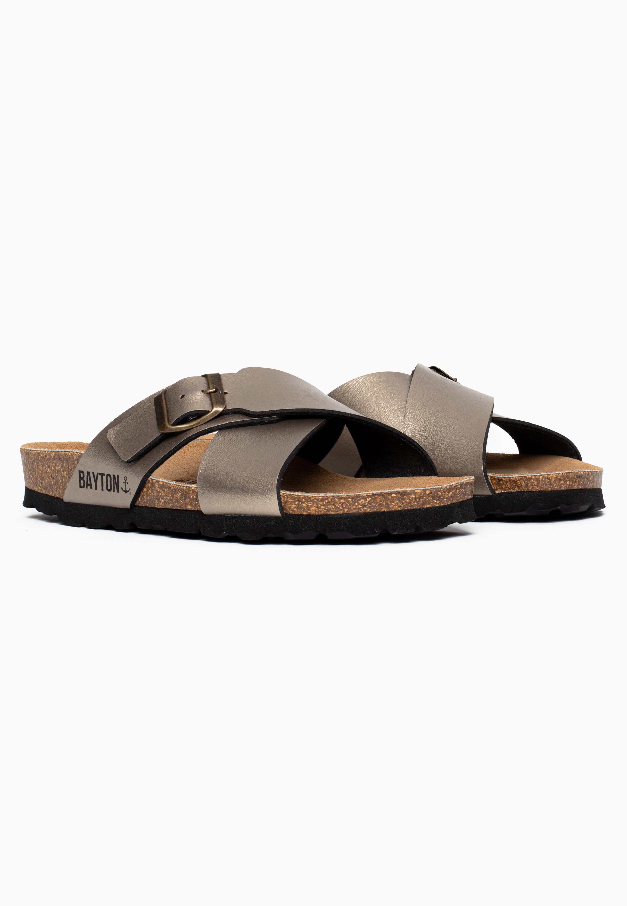 Era Mocha 2 Strap Sandals