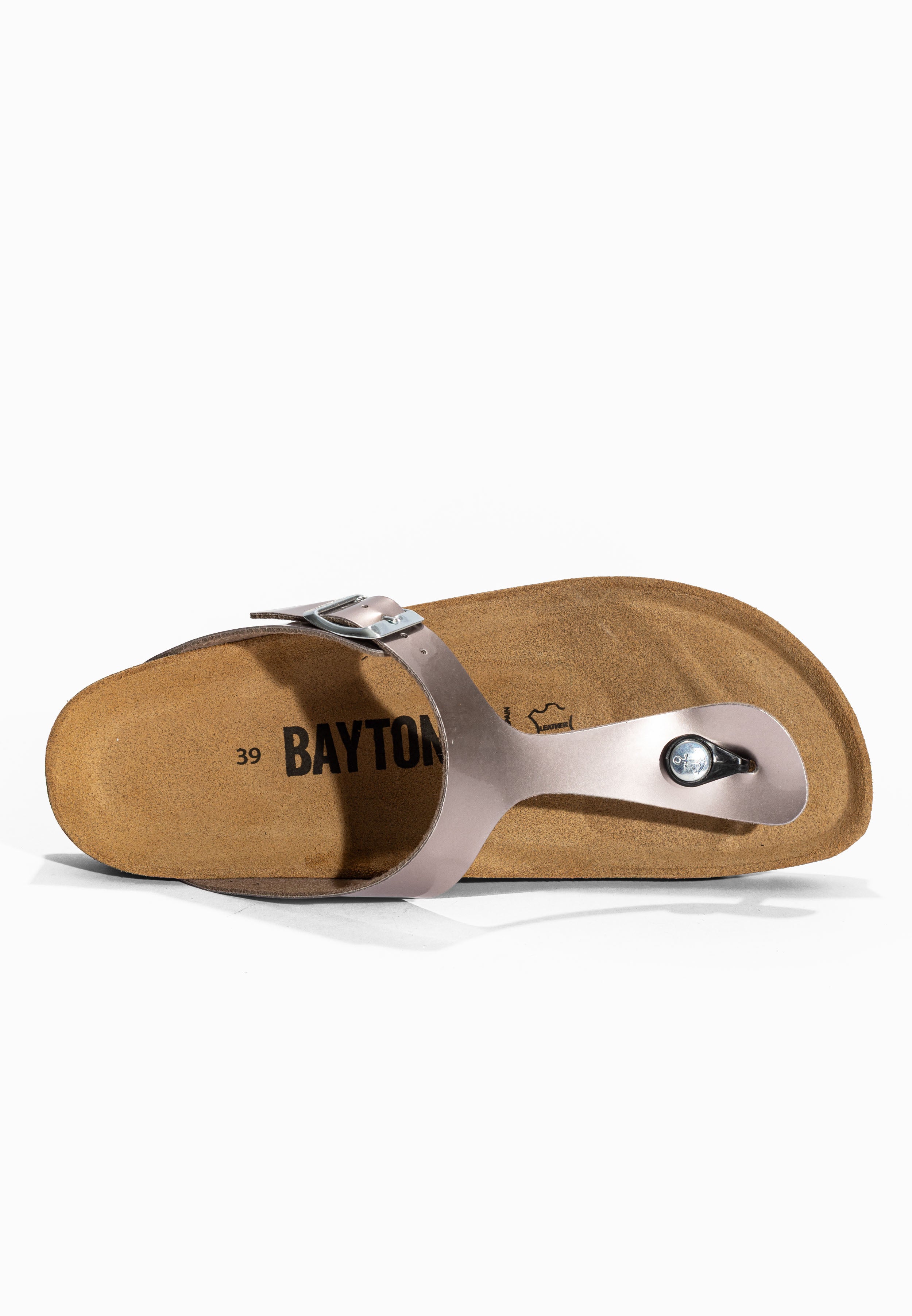 Taupe Mercure Toe-Strap Sandals