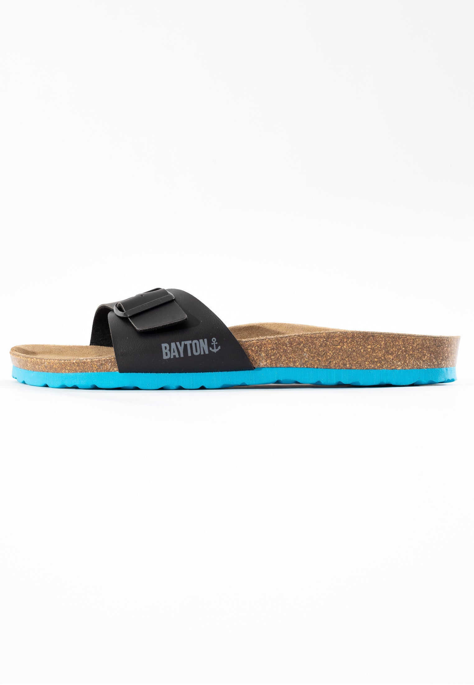Zephyr 1 Strap Sandals Black