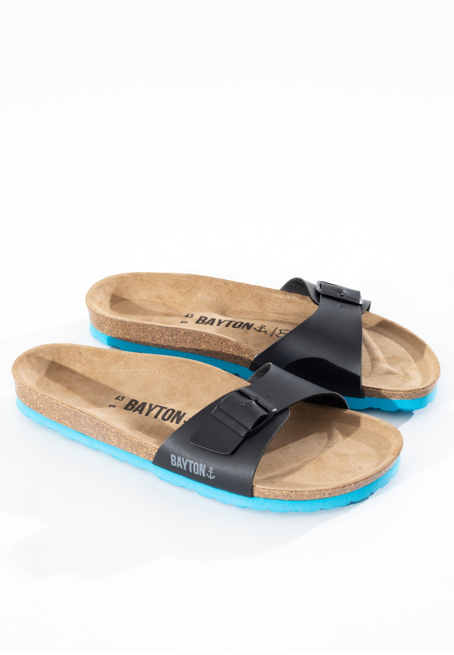 Zephyr 1 Strap Sandals Black