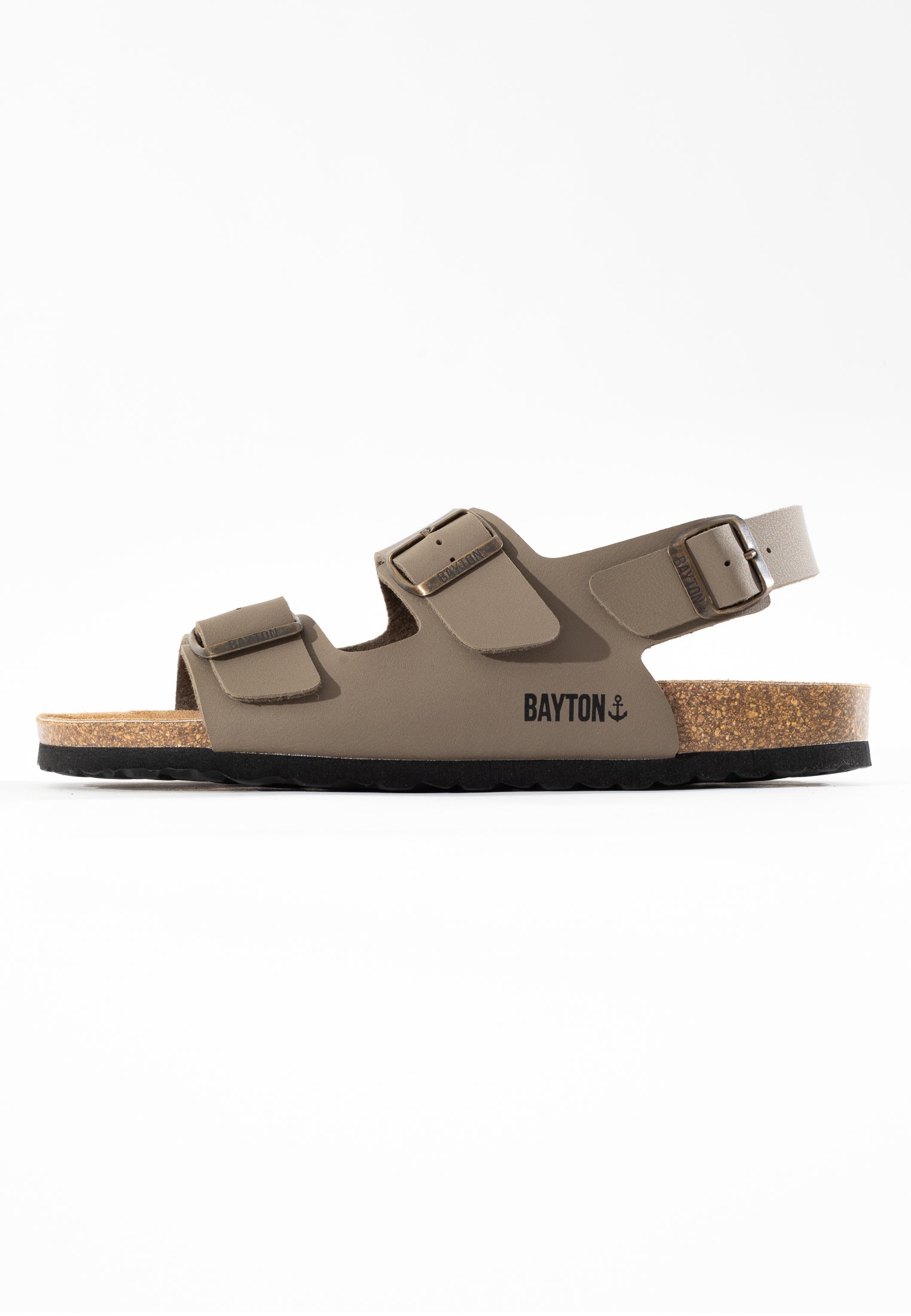 Achille Taupe Multi-Strap Sandals
