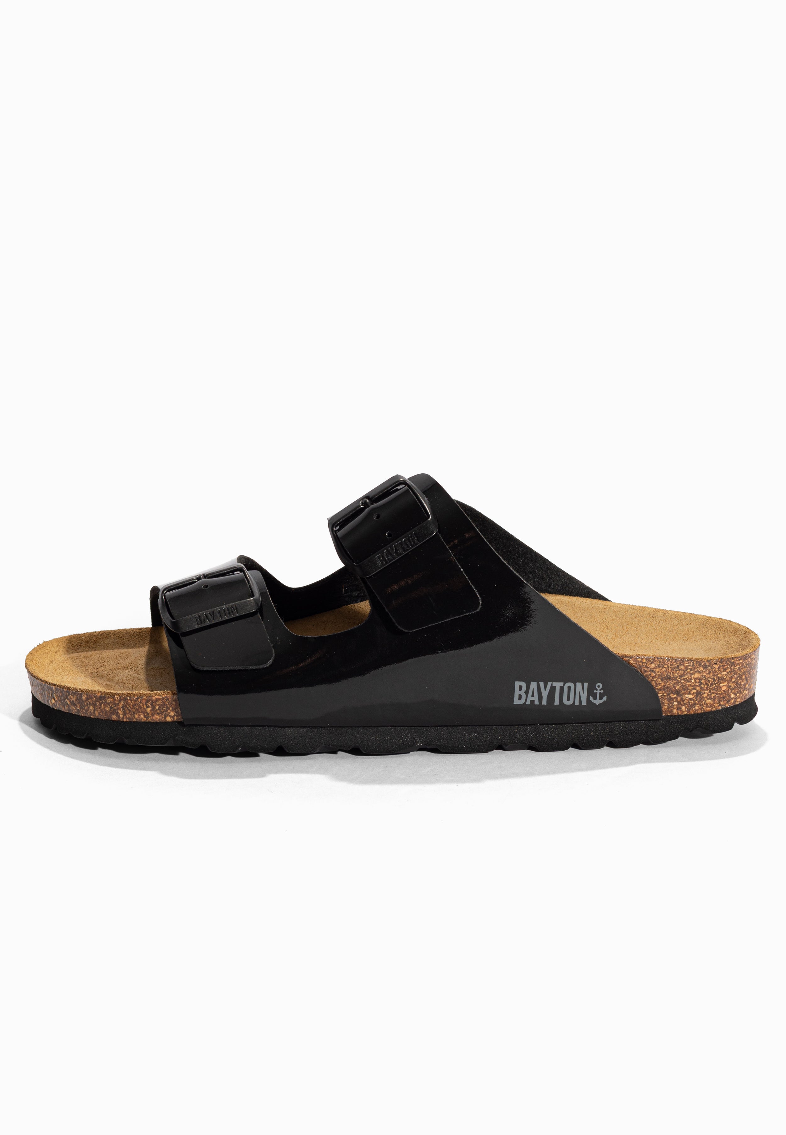 Sandales 2 Brides Atlas Noir
