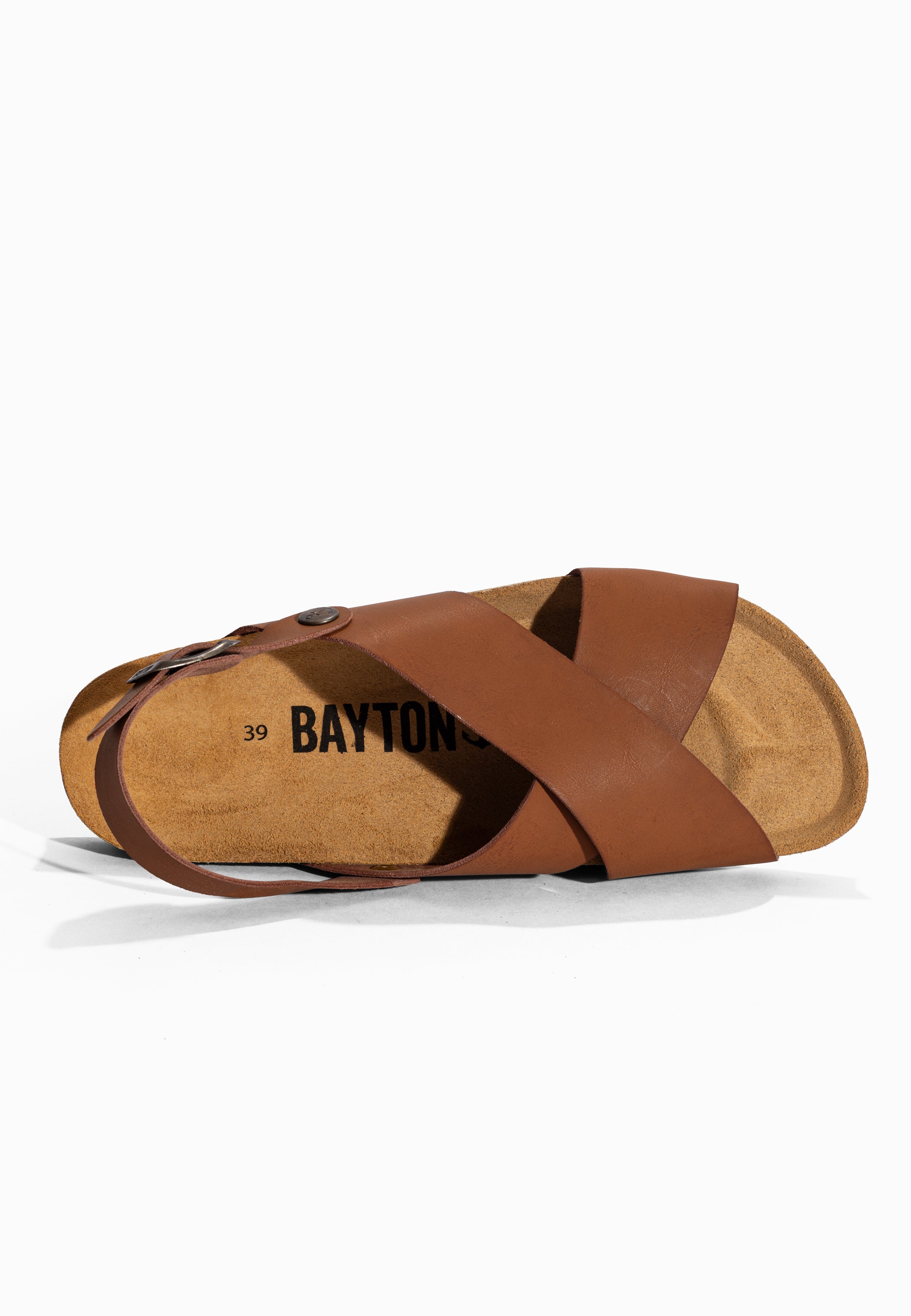 Brown Tweed Multi-Strap Sandals