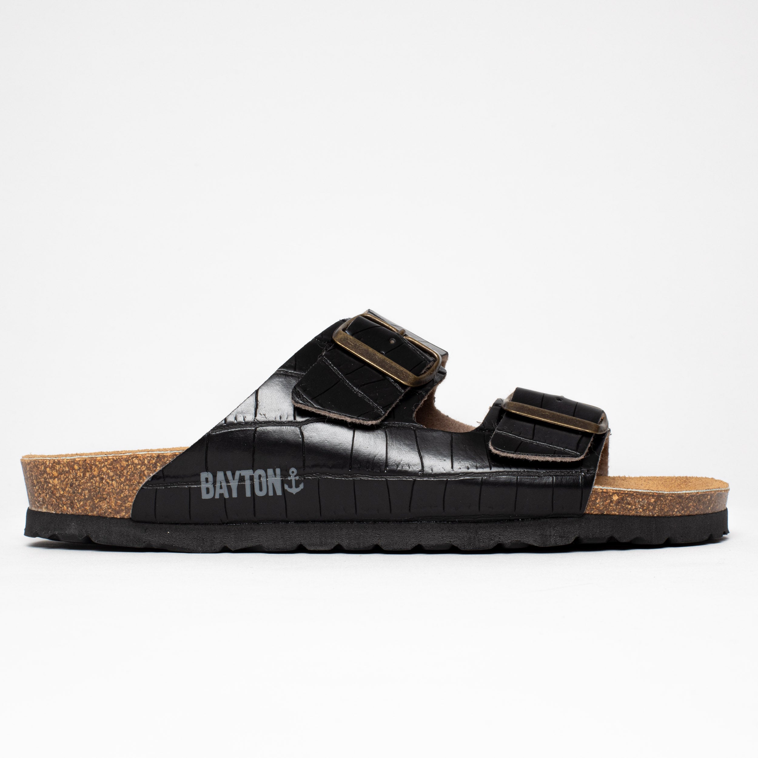 Sandalias Atlas 2 Correas Negro