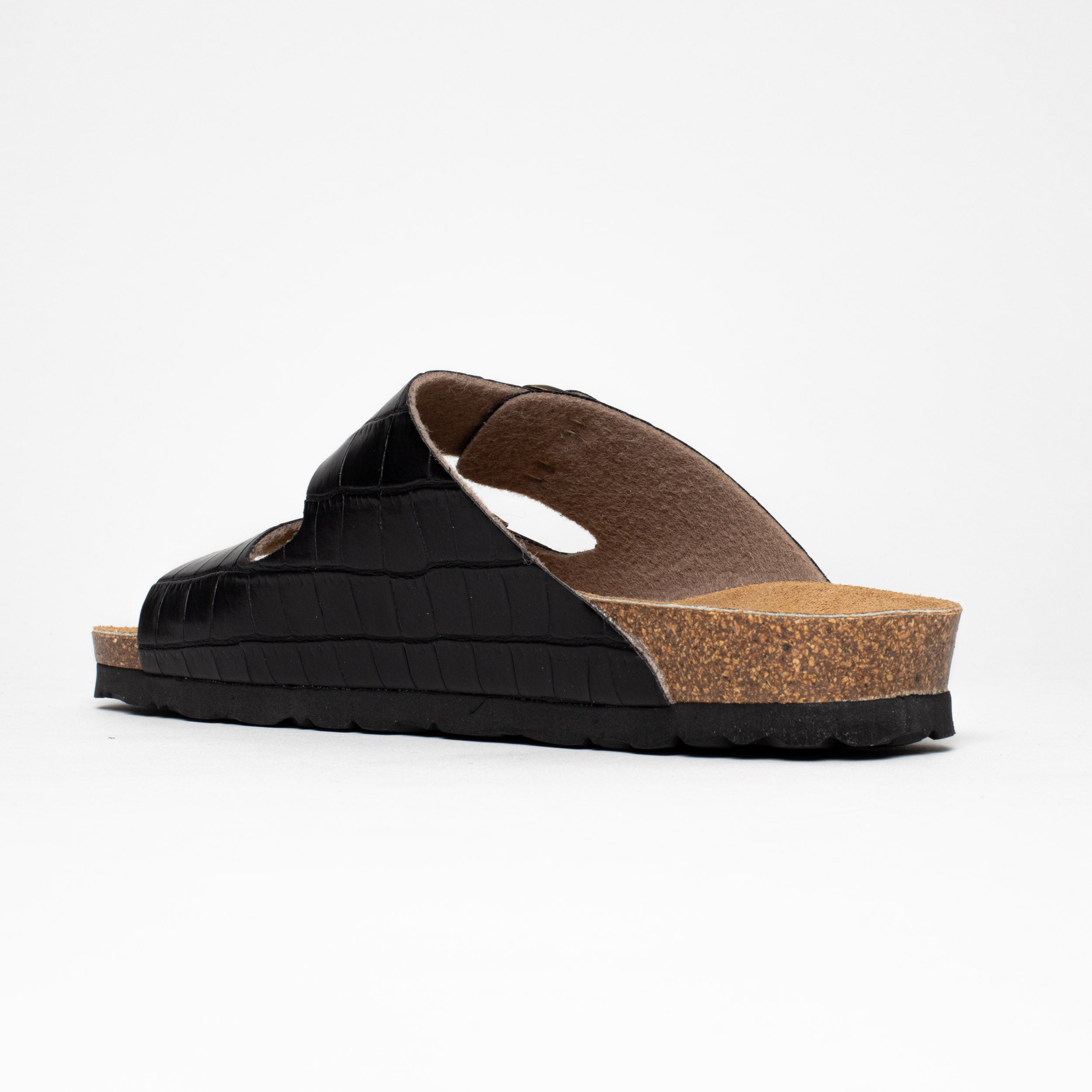 Sandalias Atlas 2 Correas Negro