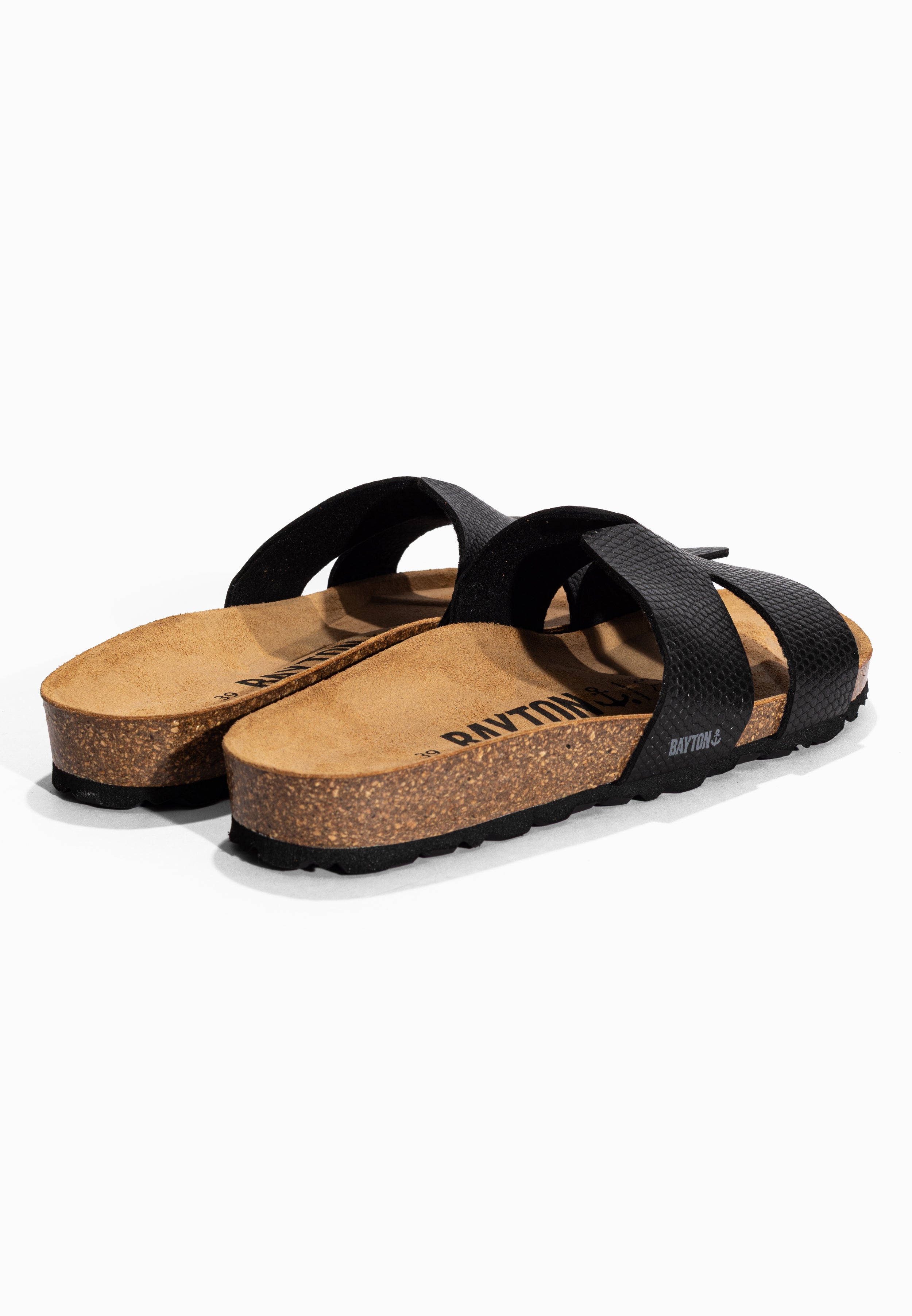 Sandales 1 Bride Djone Noir