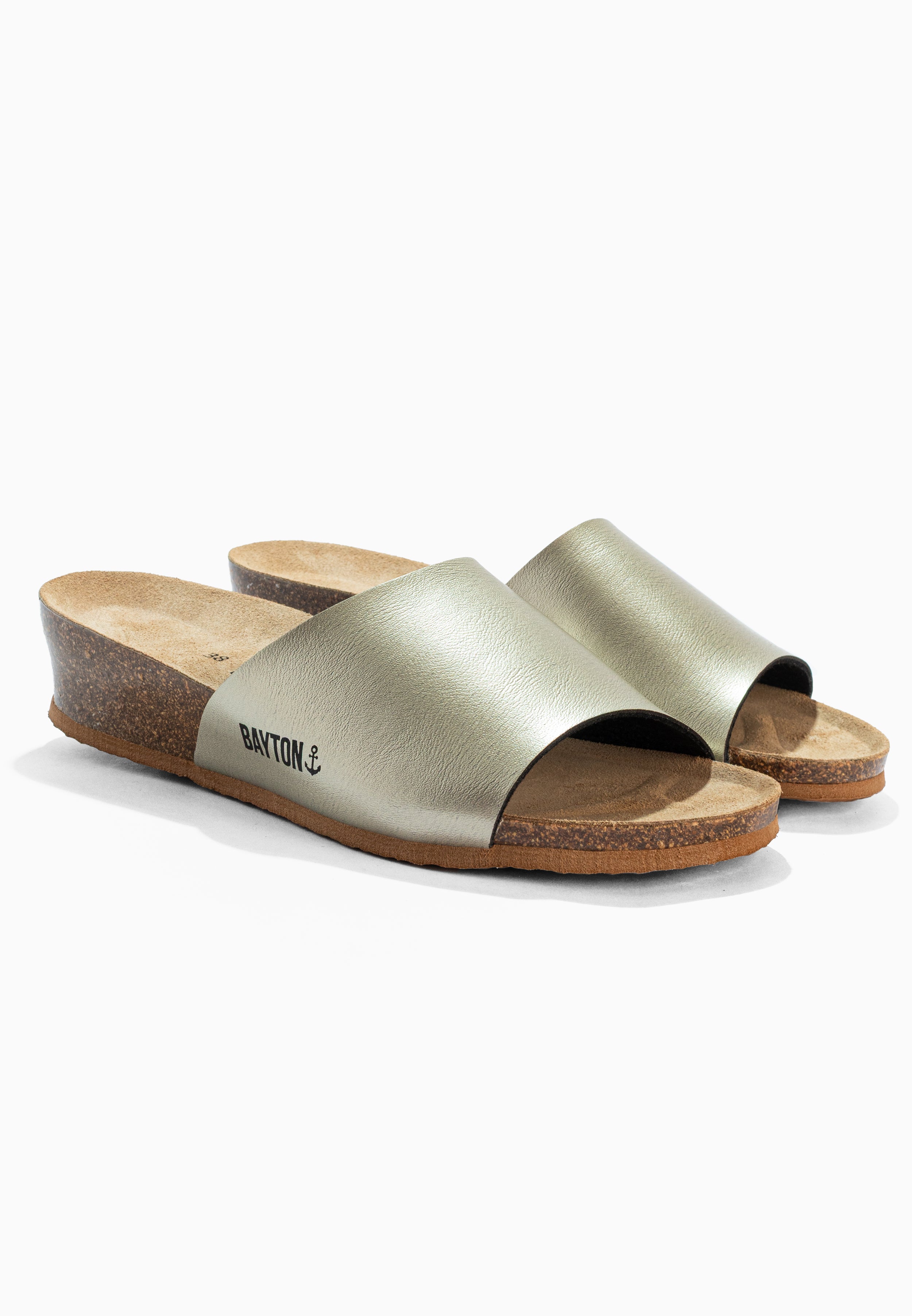 Sandalias Ventura Cuña y Semicuña Platino
