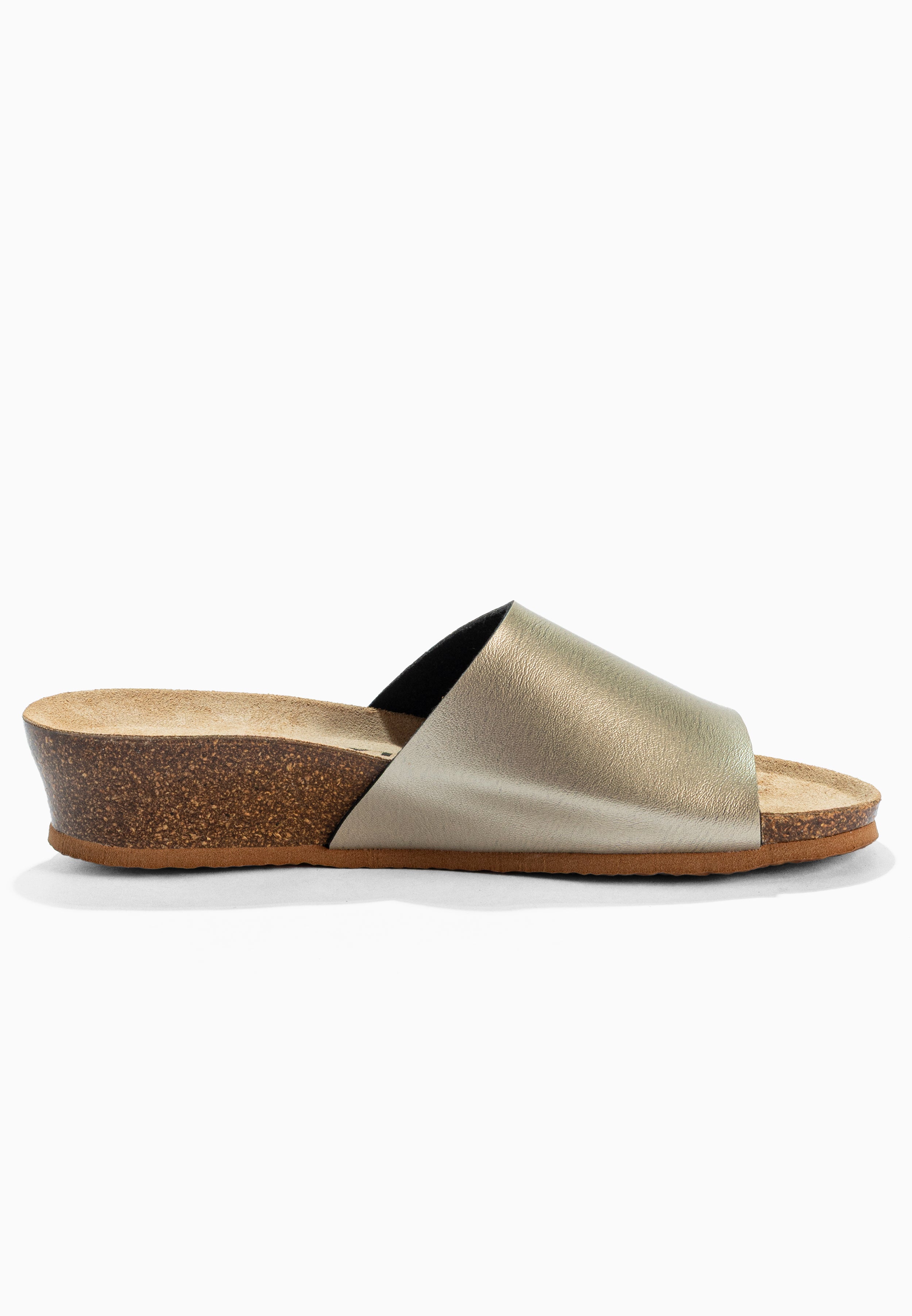 Sandalias Ventura Cuña y Semicuña Platino