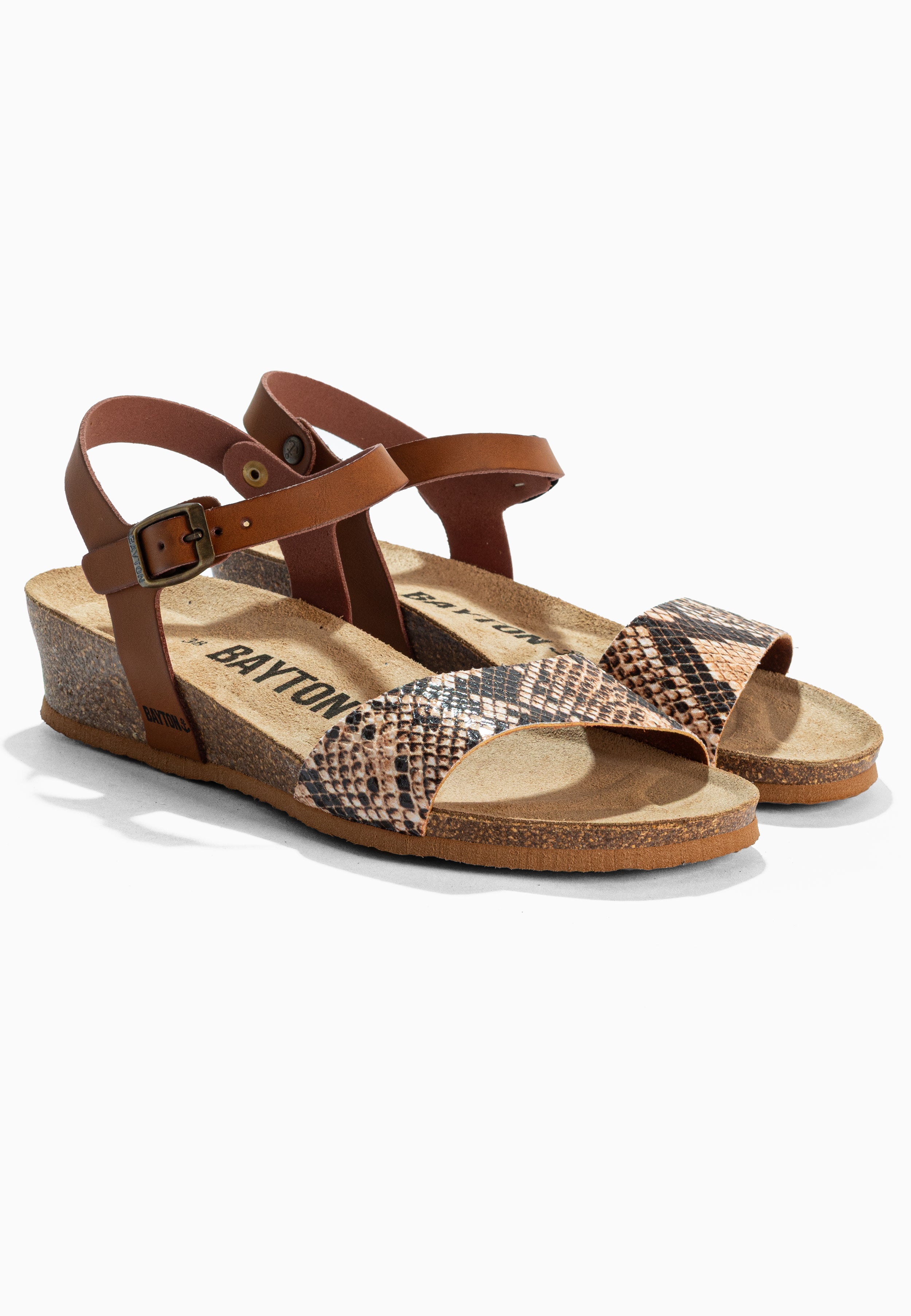 Sandalias Wodonga Cuña y Semicuña Camel