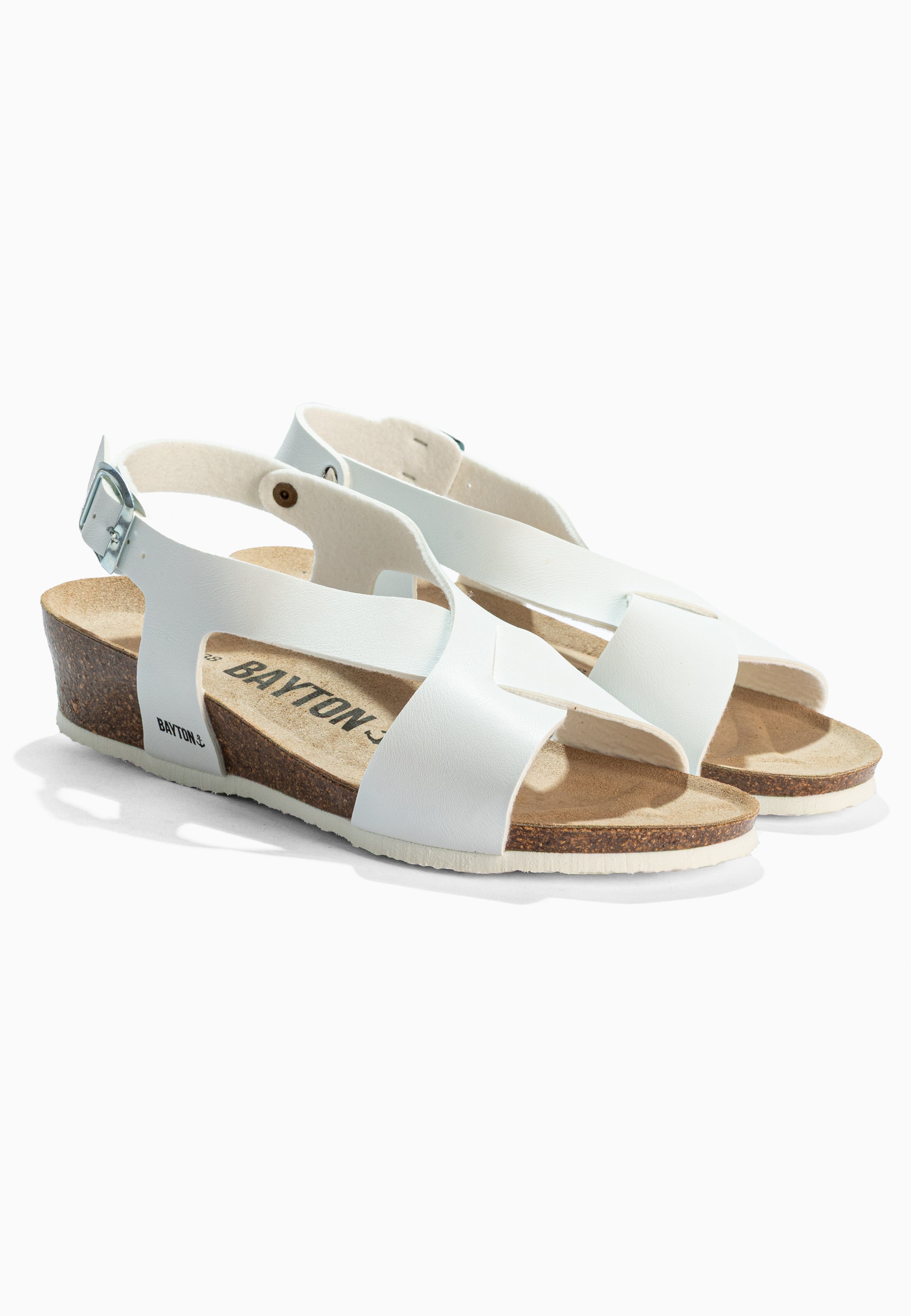 Sandalias Salamanque Cuña Y Semicuña Blanco