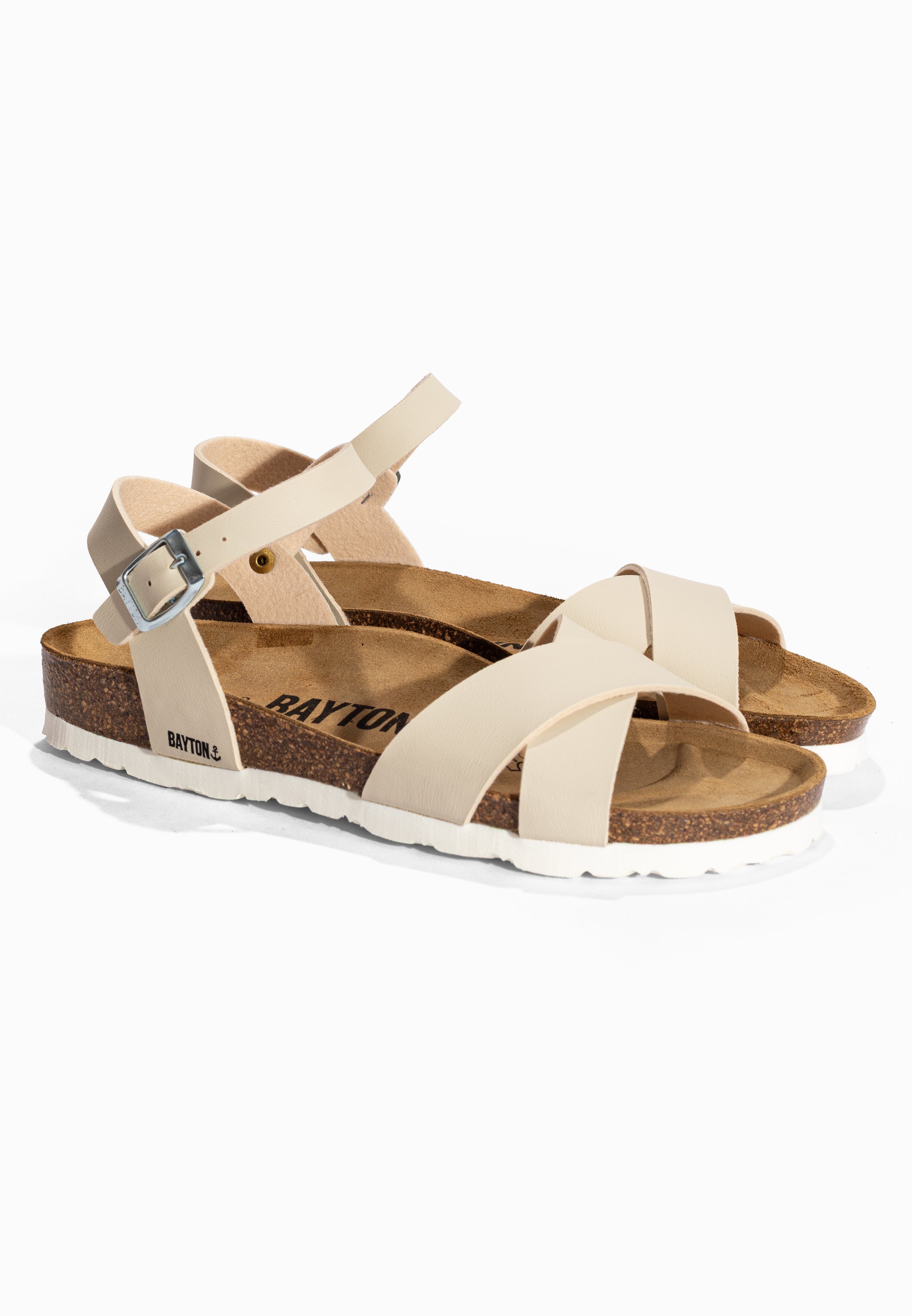 Sandalias Vallado Multinovias Blanco Roto