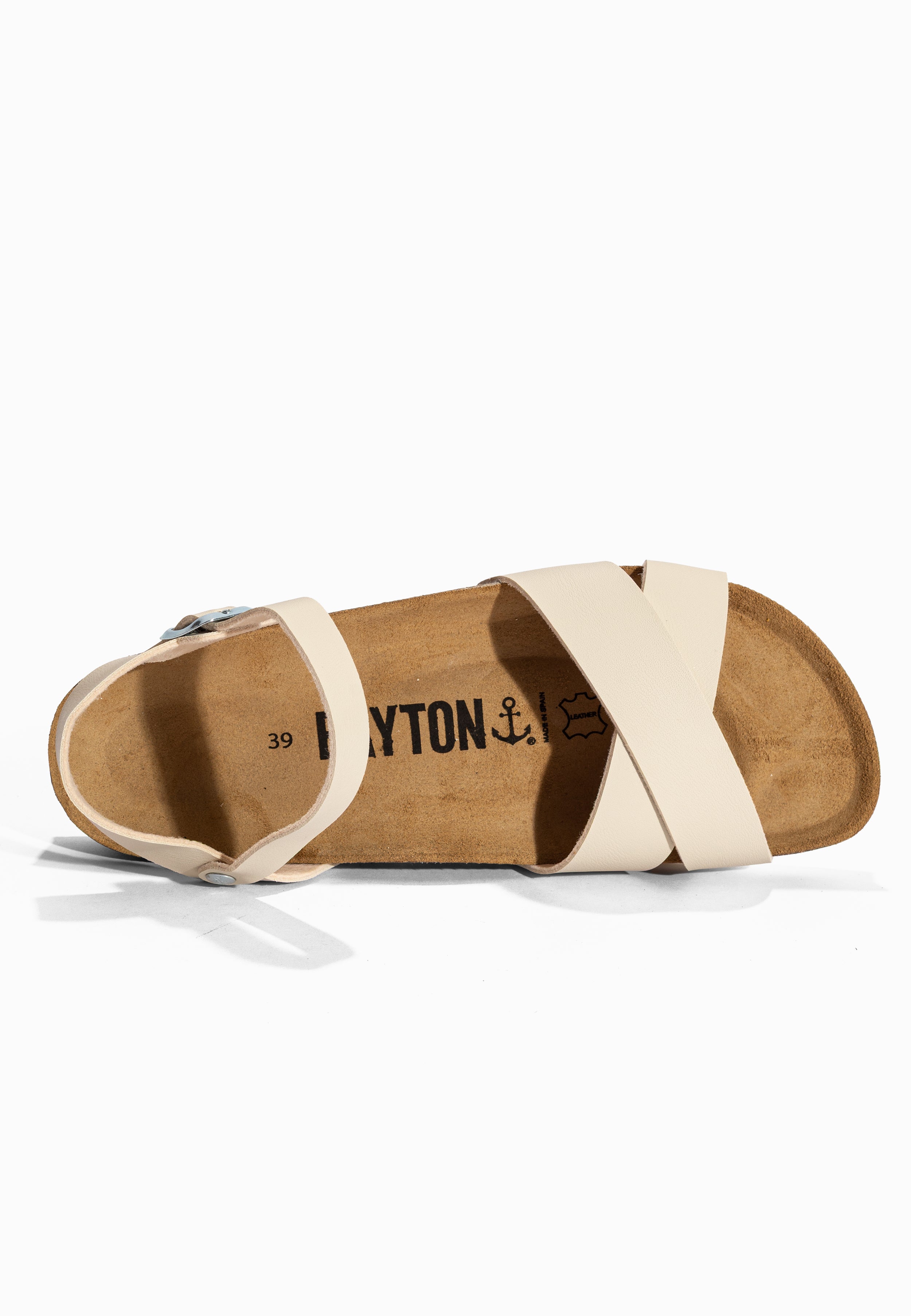 Vallado Off-White Multi-Strap Sandals