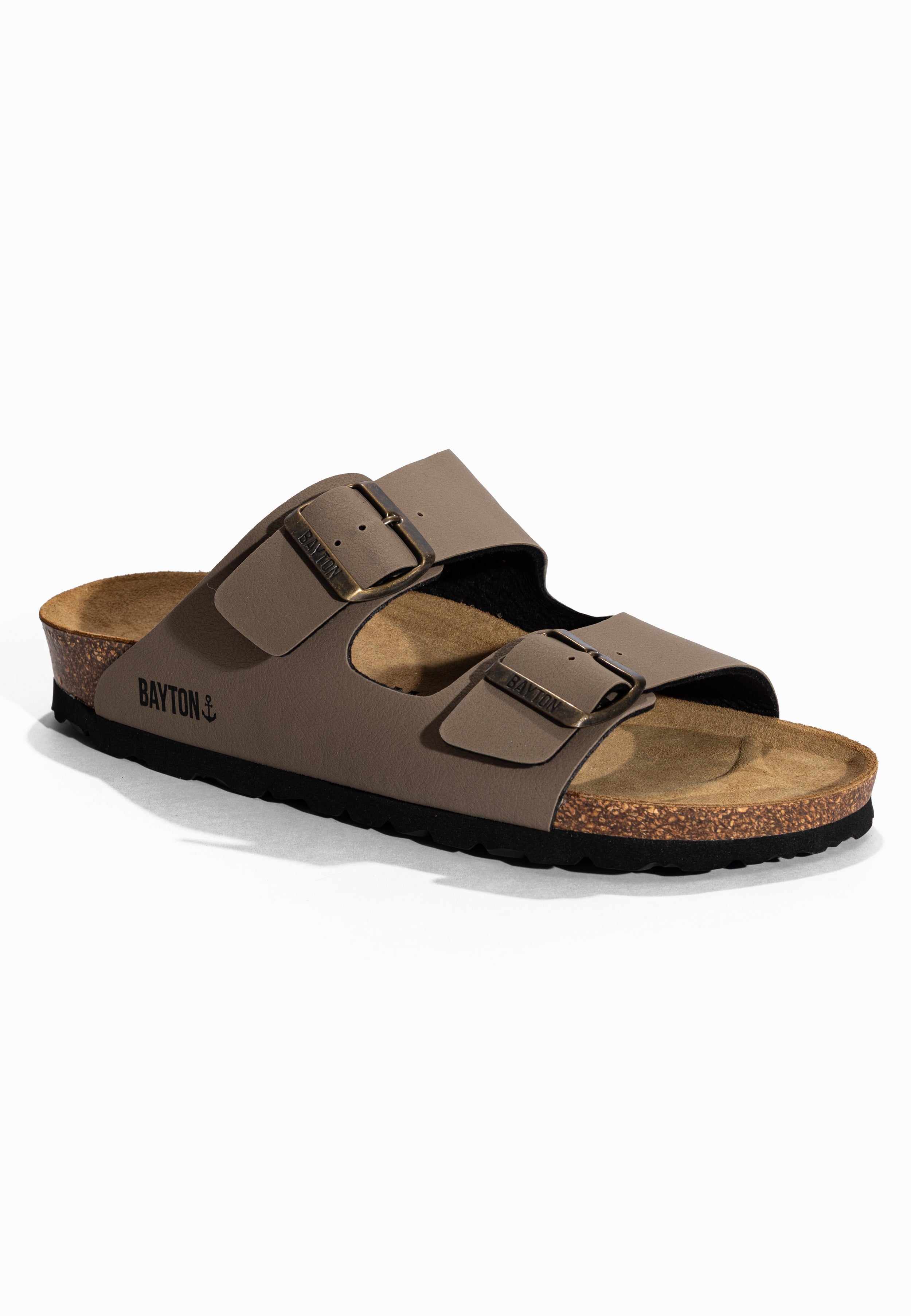 Sandales 2 Brides Atlas Marron