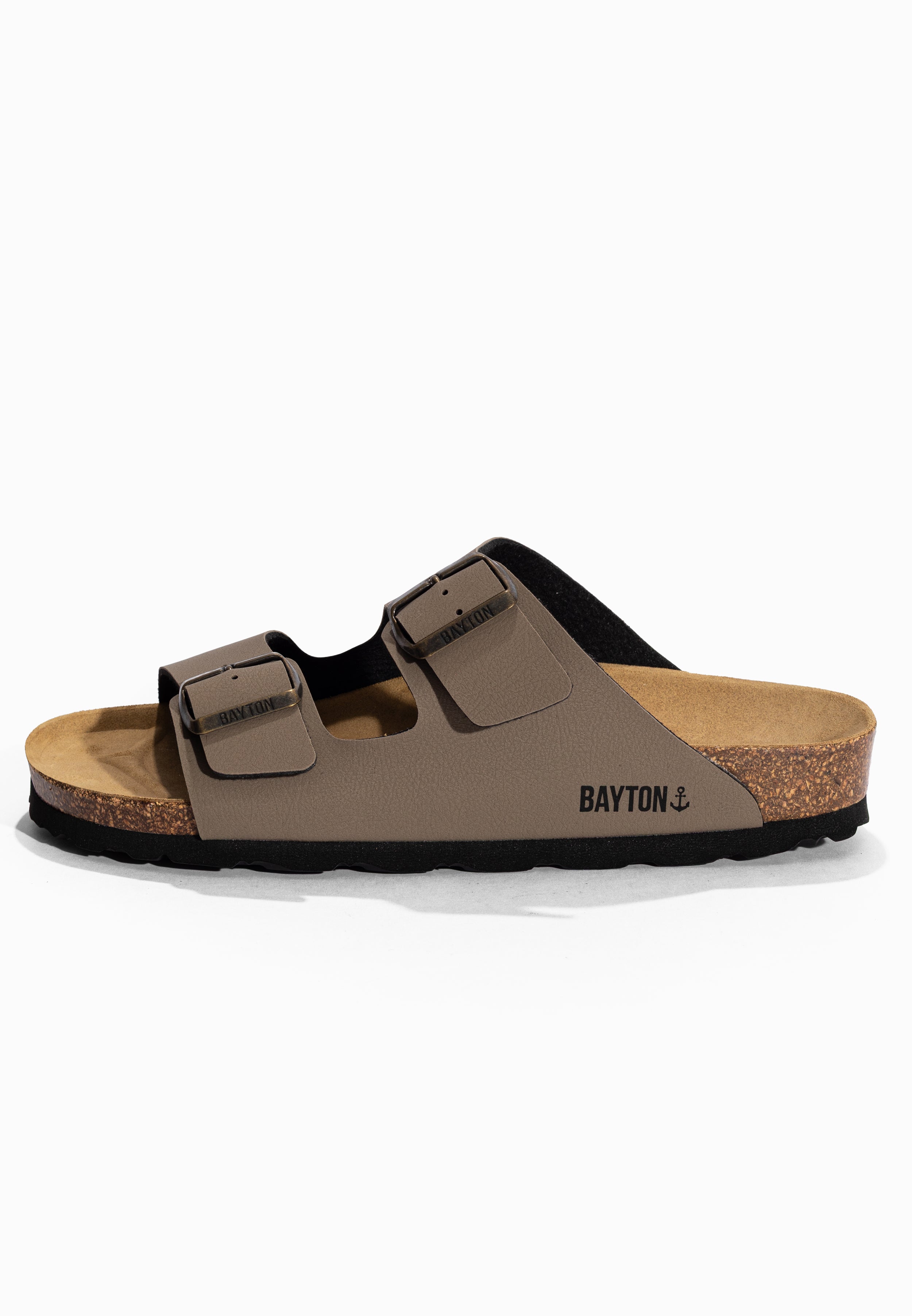 Sandales 2 Brides Atlas Marron