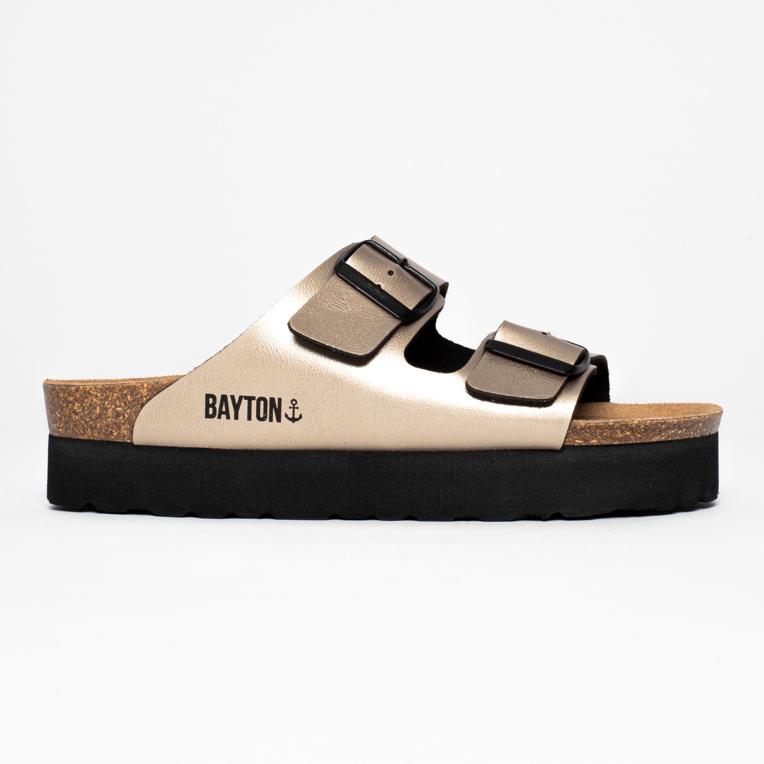 Japet Bronze Platform Sandals