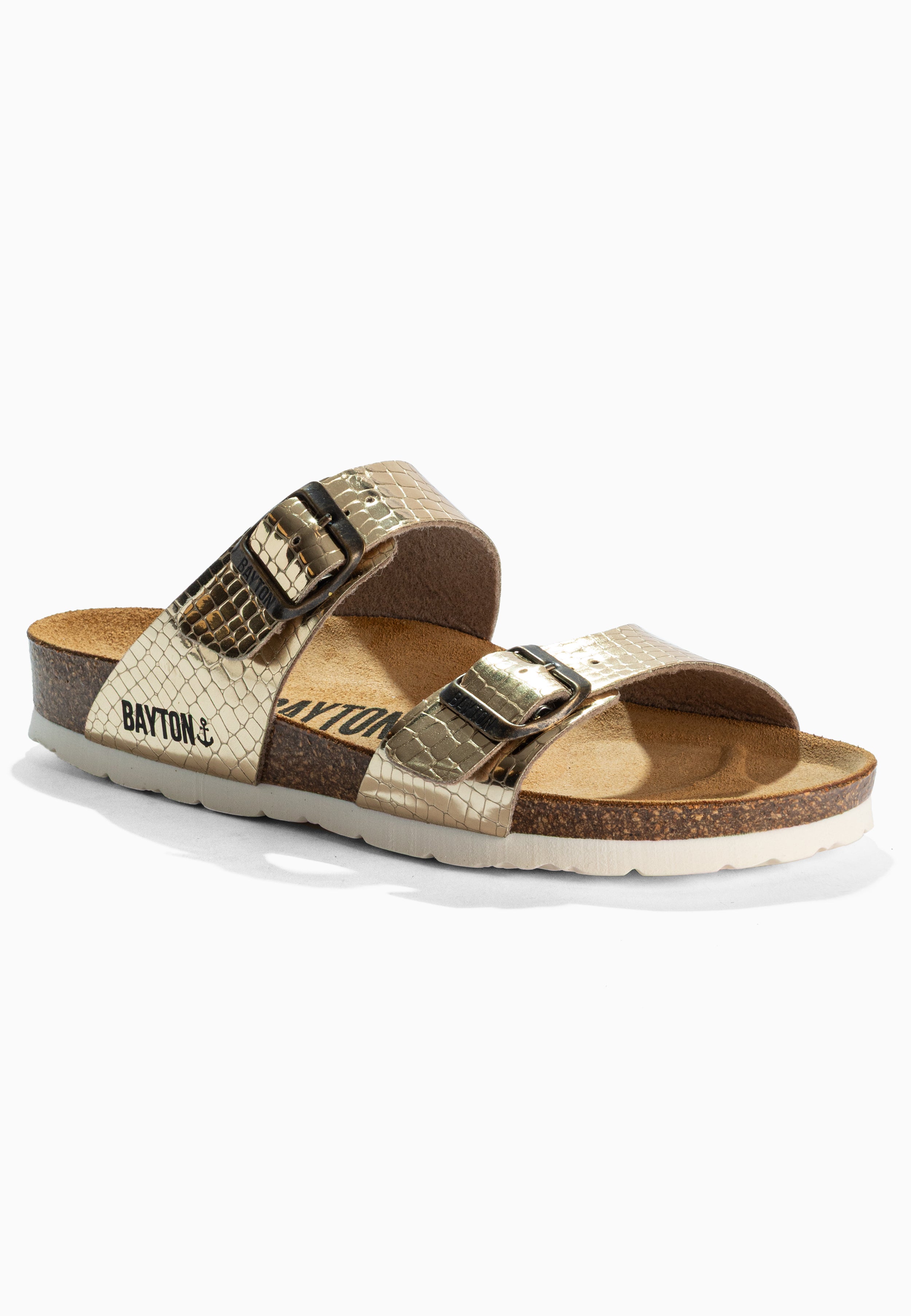 Marbella Platinum 2 Strap Sandals
