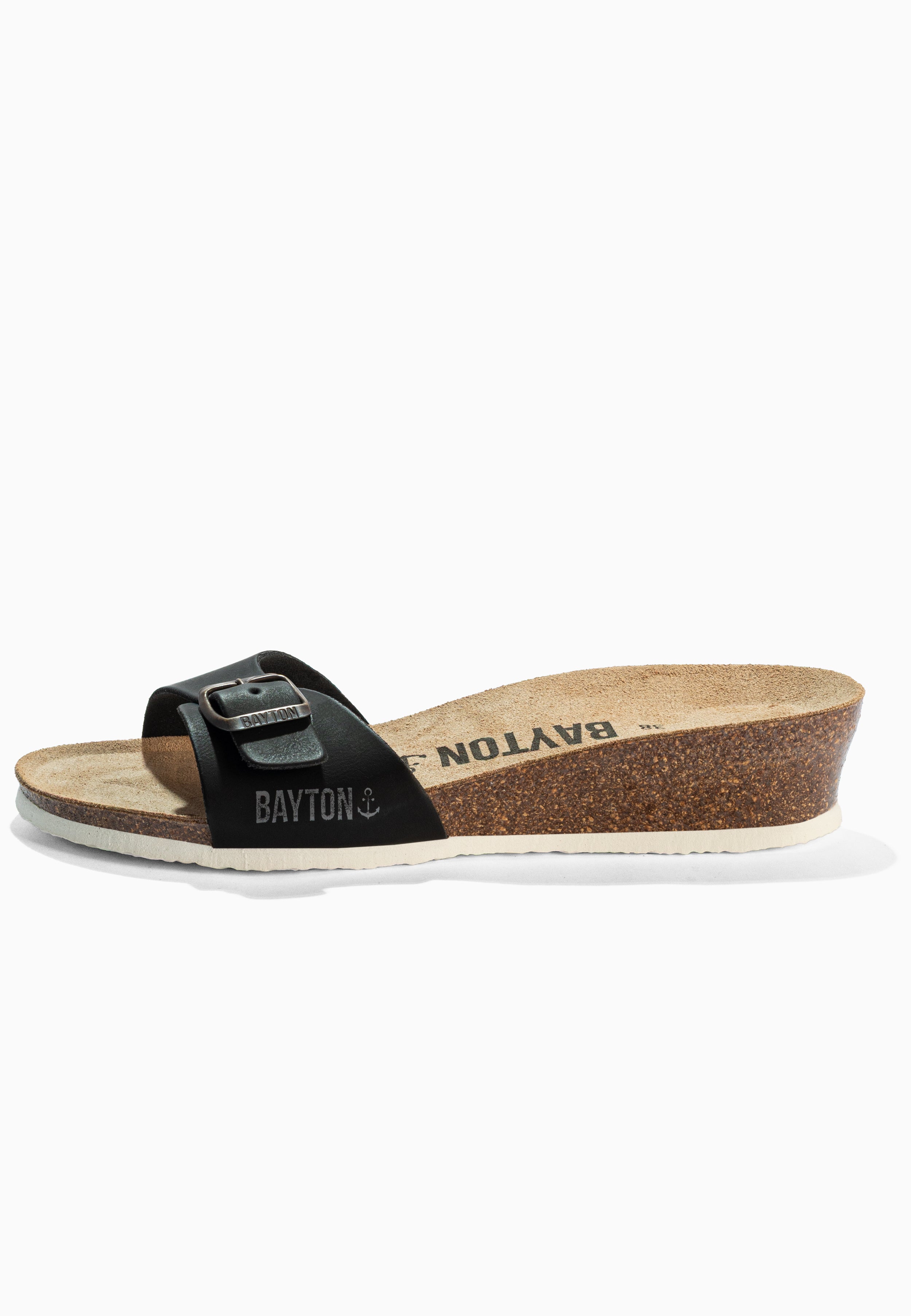 Sandalias Zorga Cuña Y Semicuña Antracita