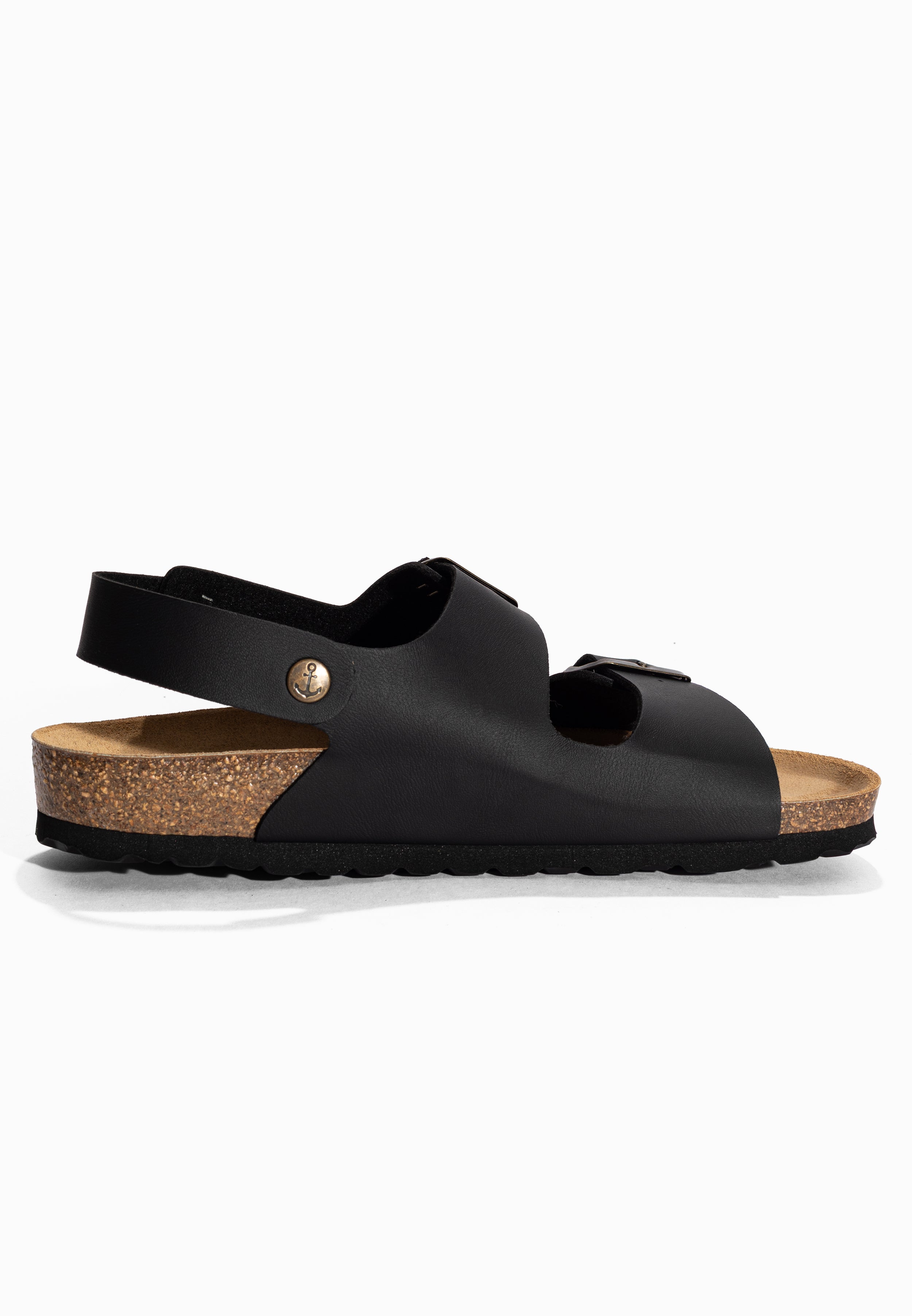 Sandalias Achille Multitiras Negro