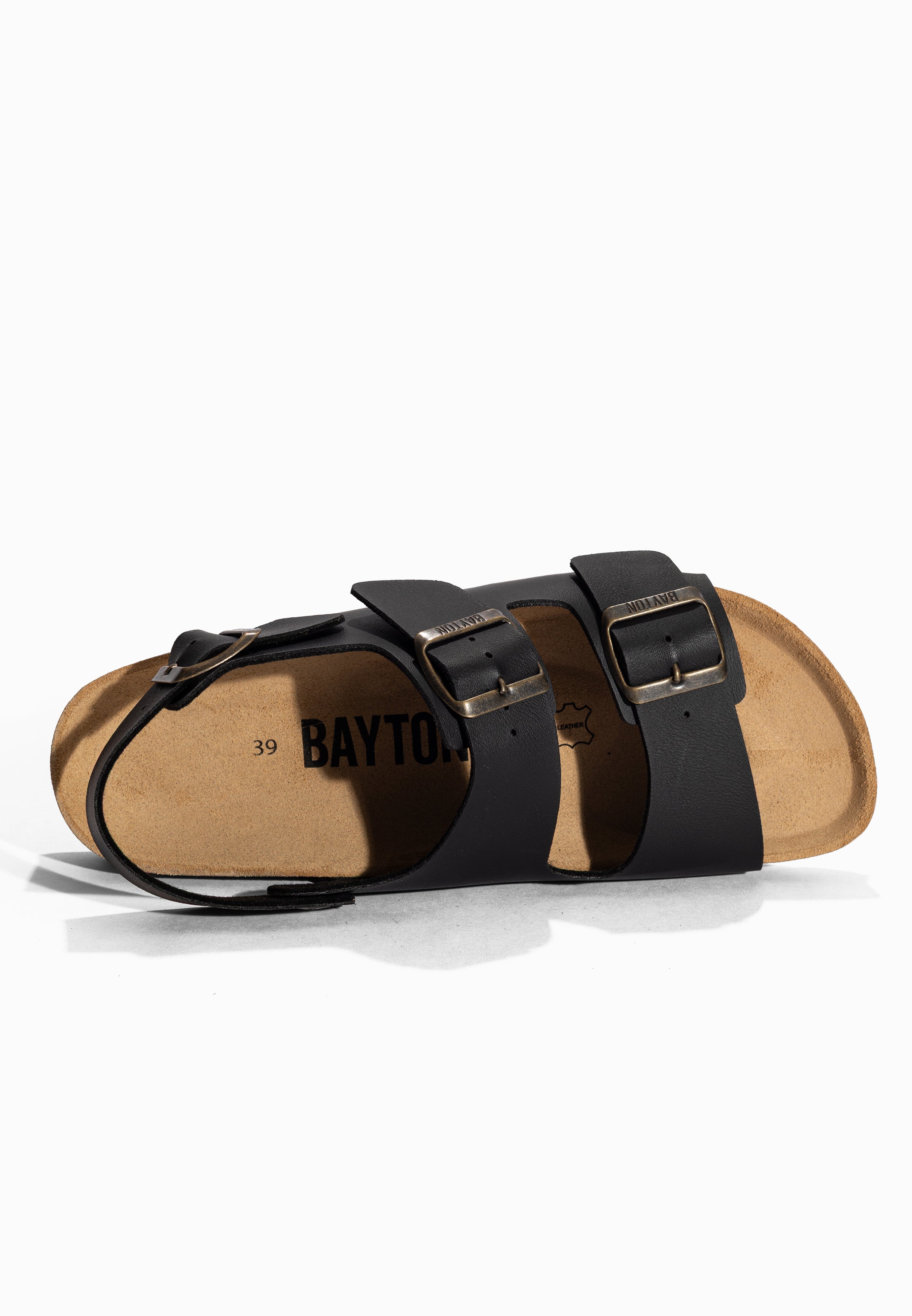 Sandalias Achille Multitiras Negro