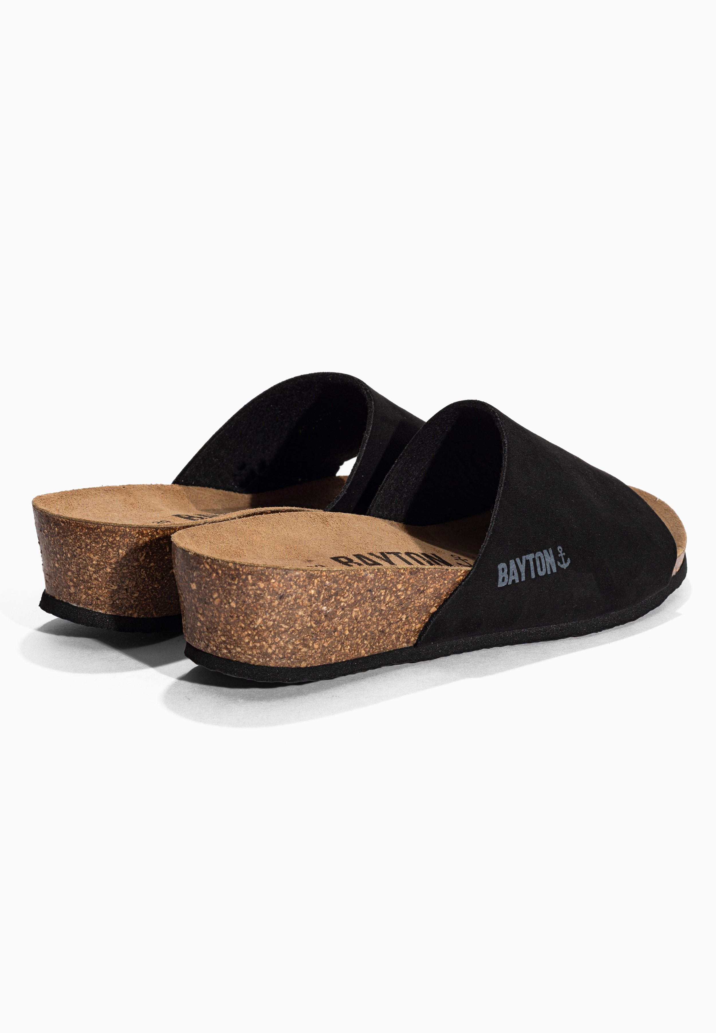 Sandales Ventura Noir Compensées et Semi-compensées