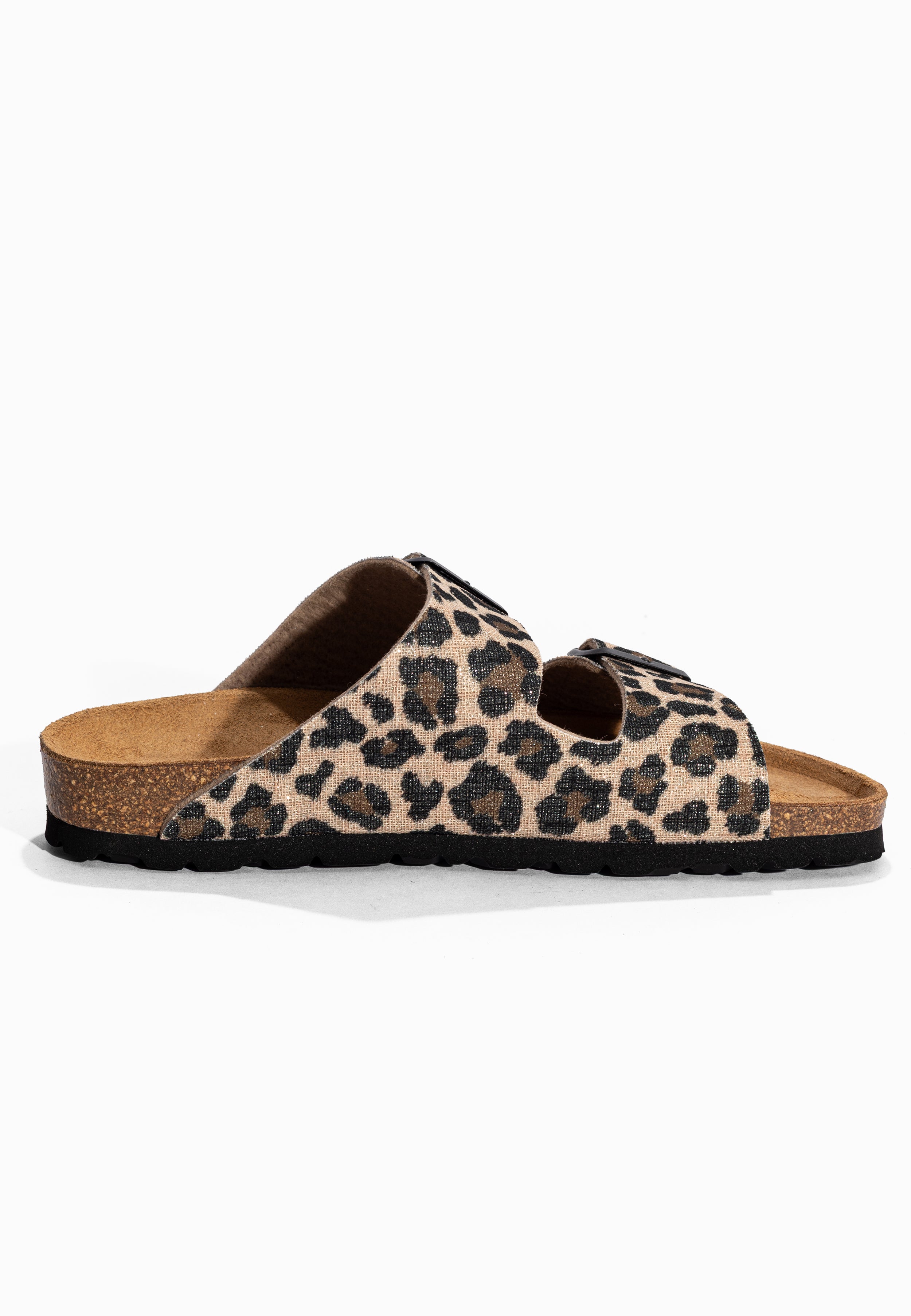 Sandales 2 Brides Atlas Leopard