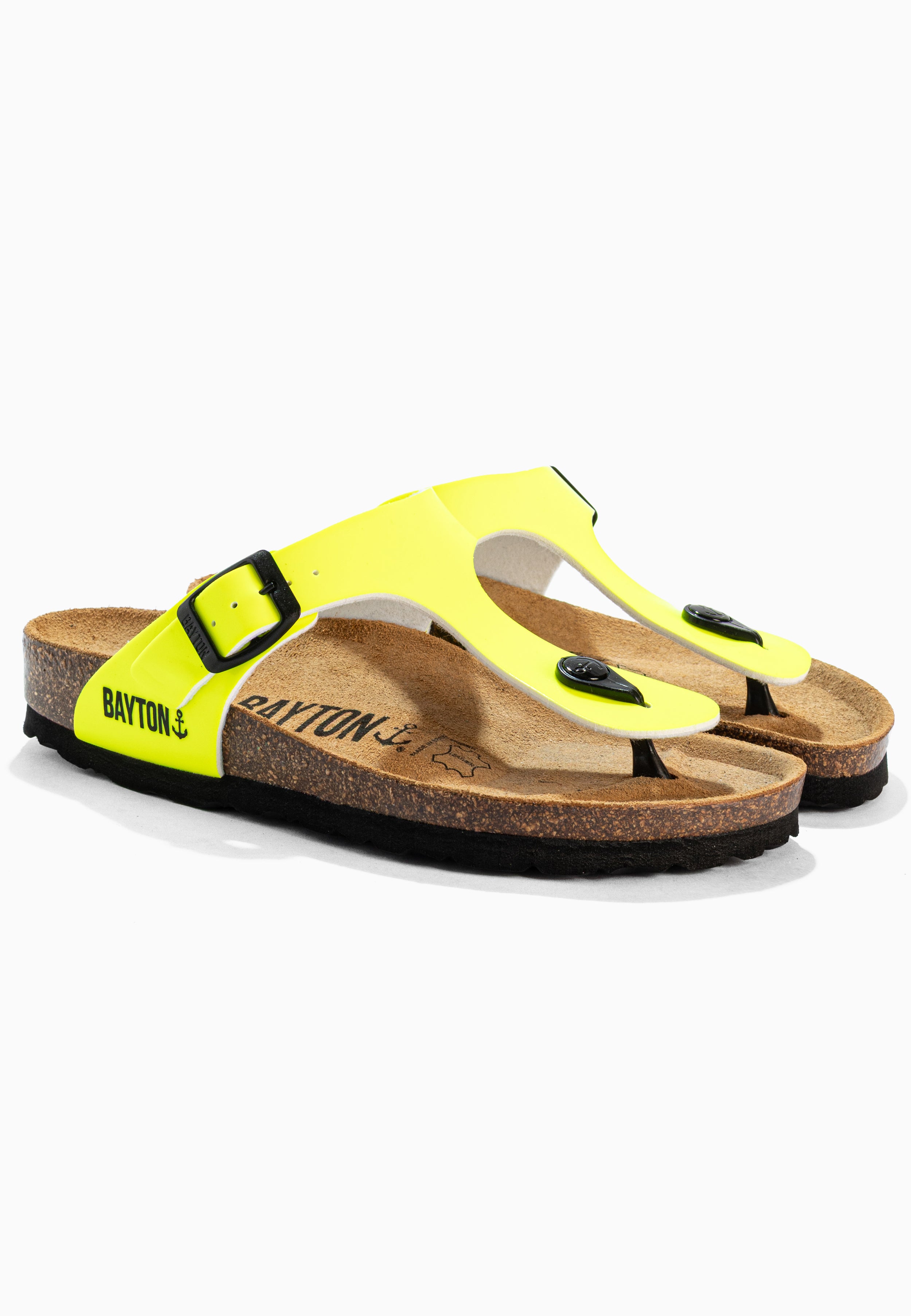 Yellow Mercury Toe-Strap Sandals