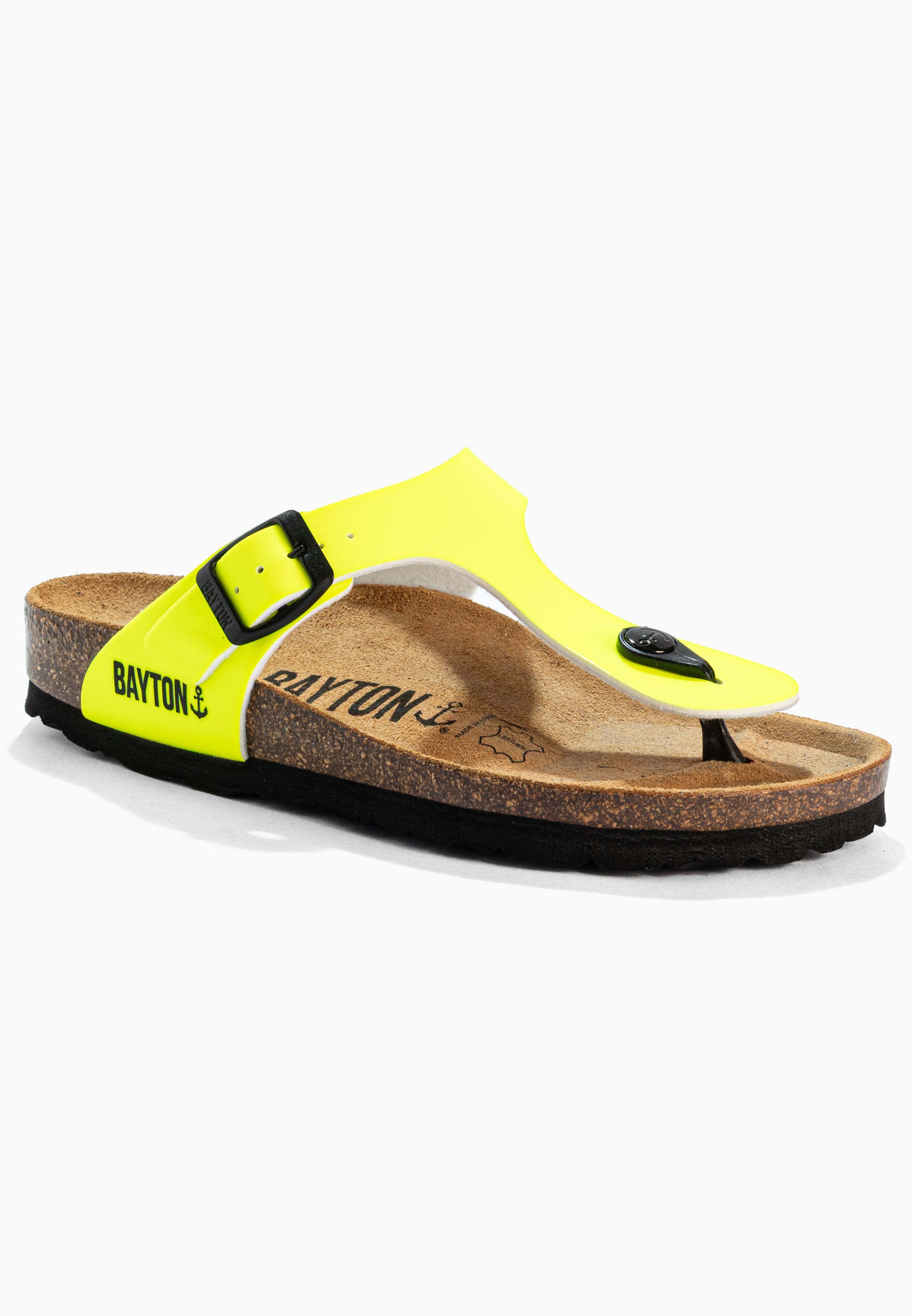 Yellow Mercury Toe-Strap Sandals