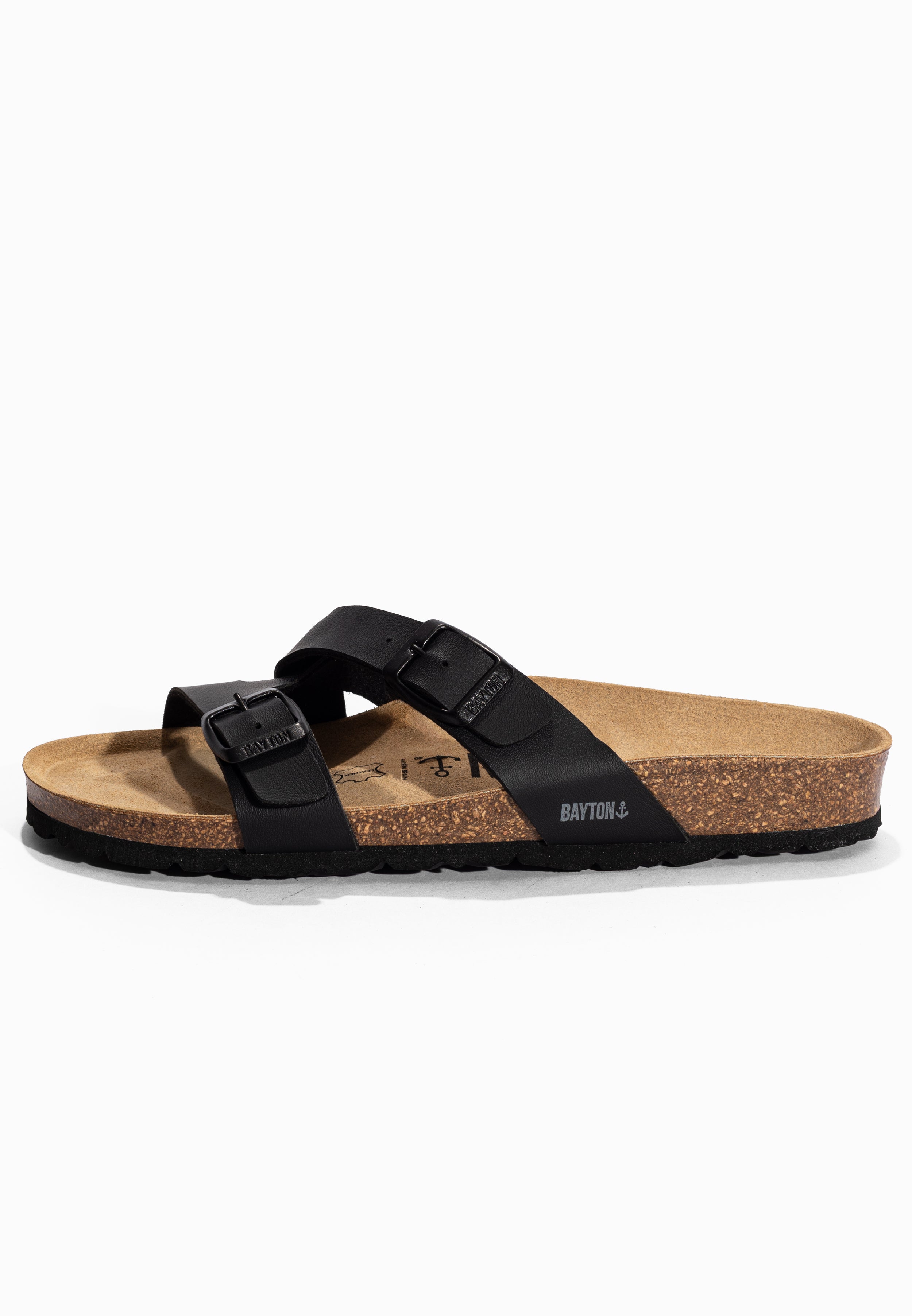 Sandales 2 Brides Cleo Noir