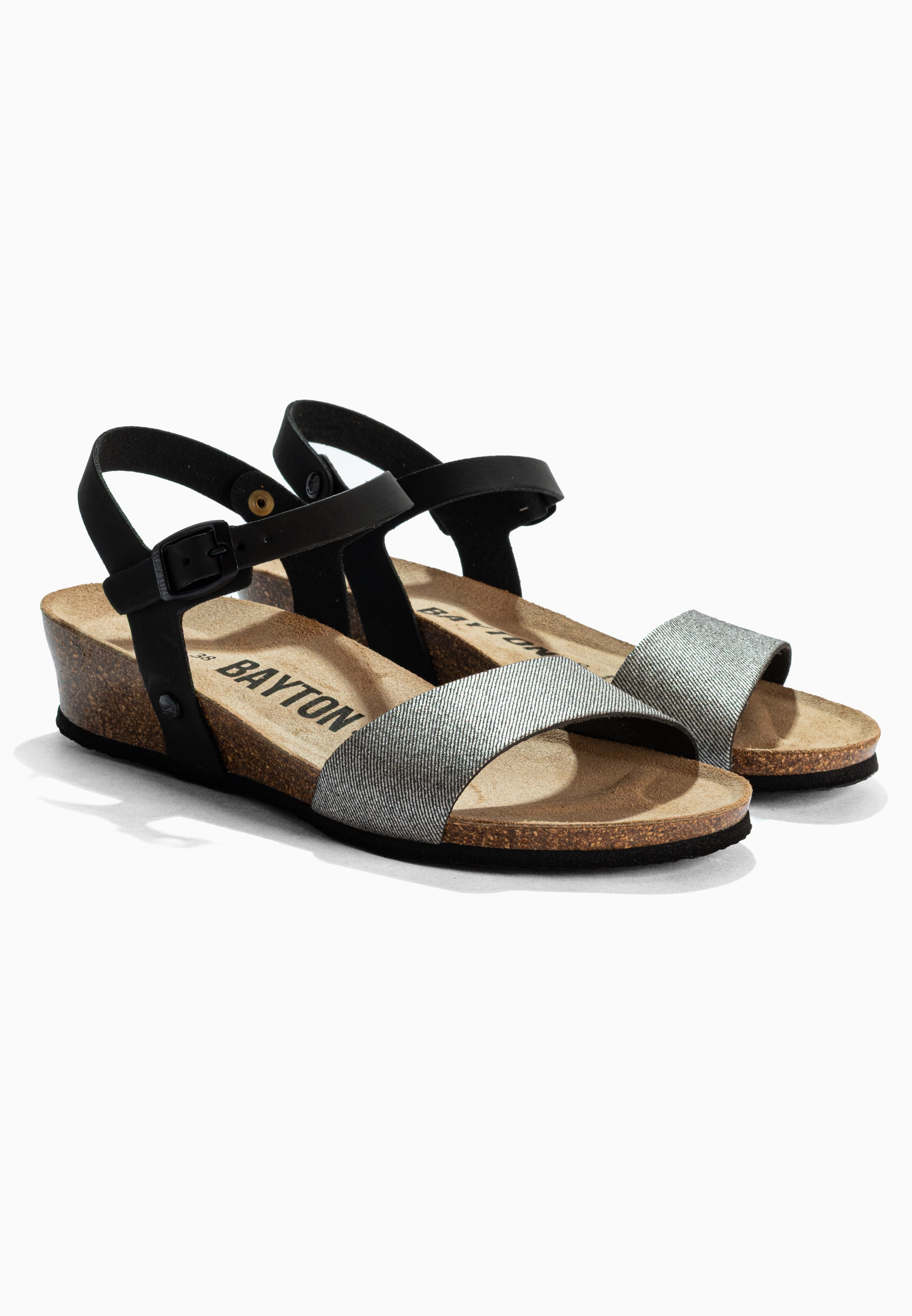 Wodonga Sandalias Cuña Y Semicuña Negro