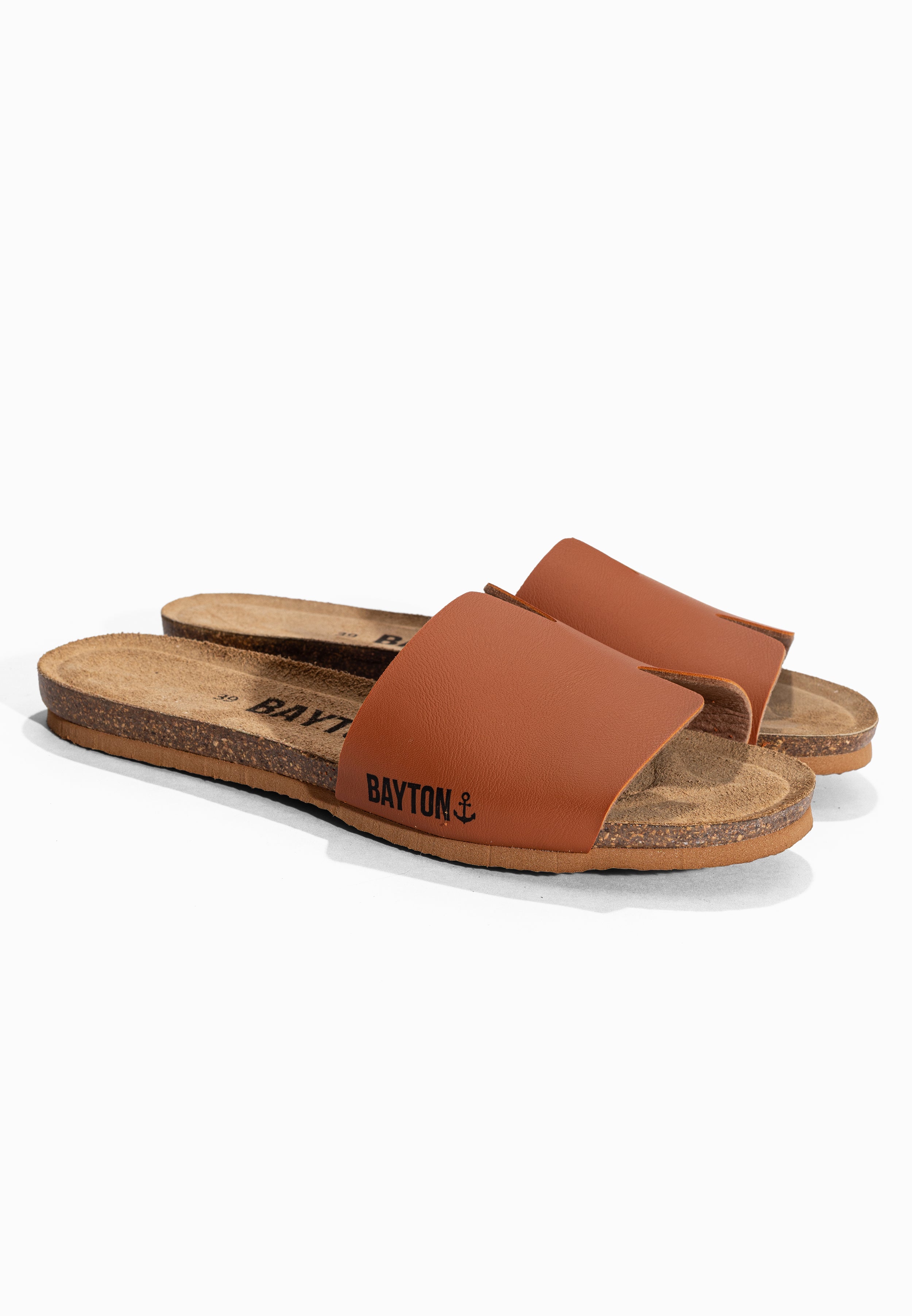 Sandales 1 Bride Djilian Slim Camel
