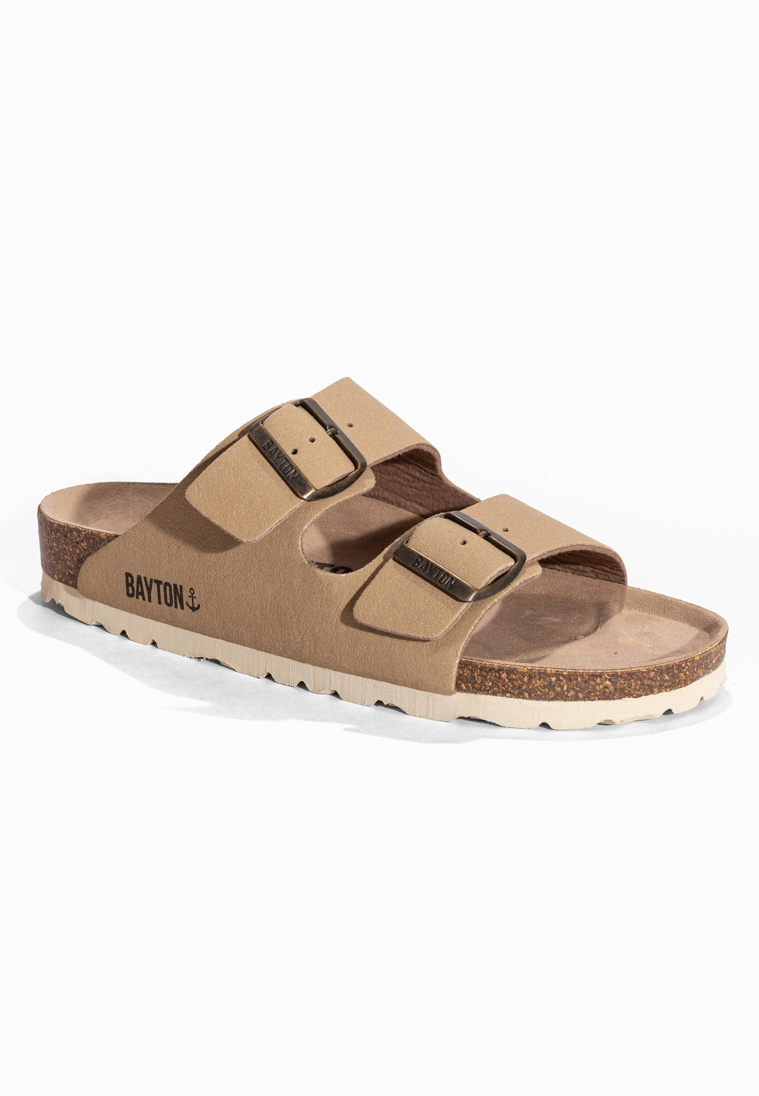 Sandales 2 Brides Atlas Beige