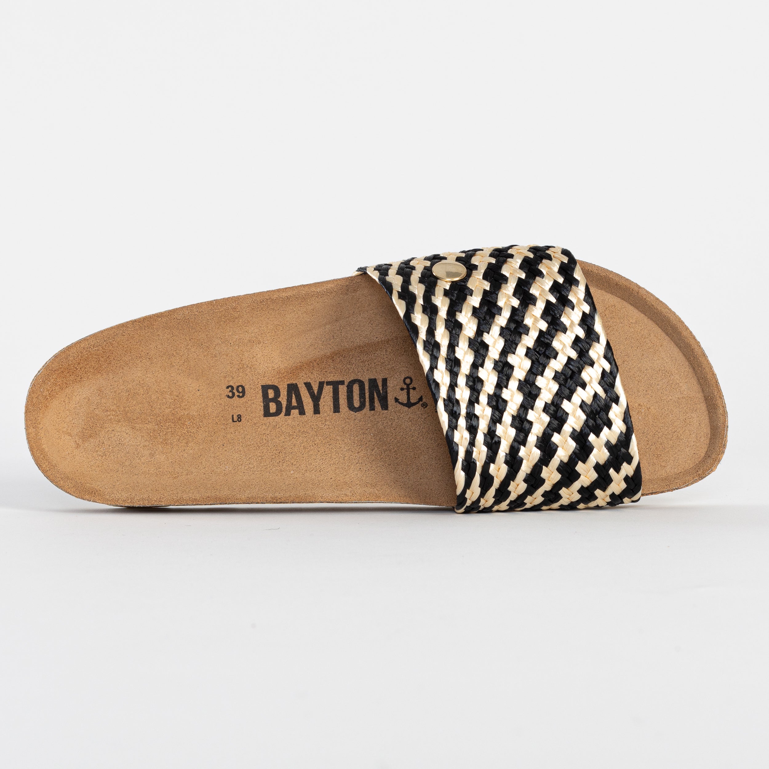 Sandales Margot Noir et beige