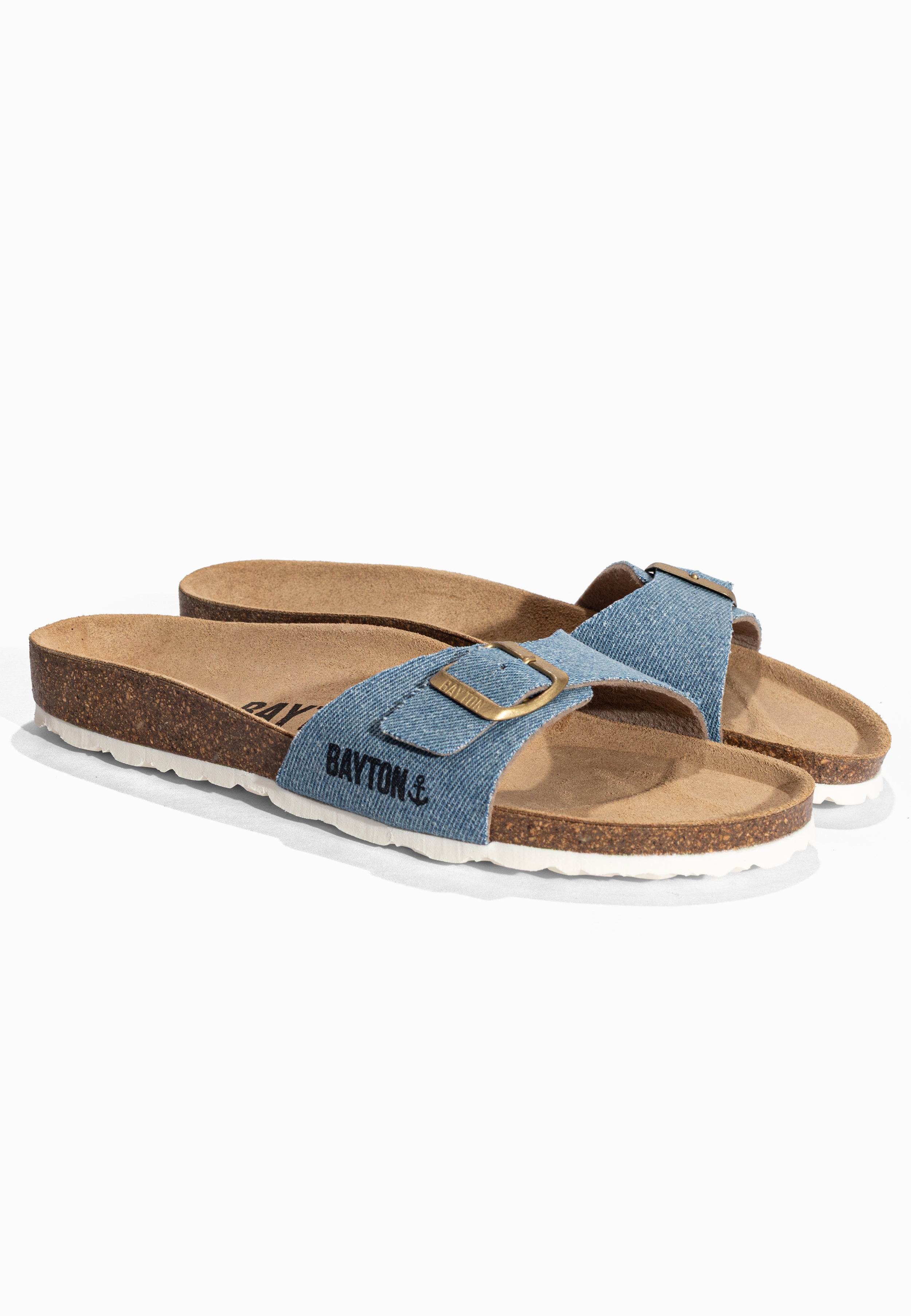 Sandales 1 Bride Zephyr Bleu Ciel Denim