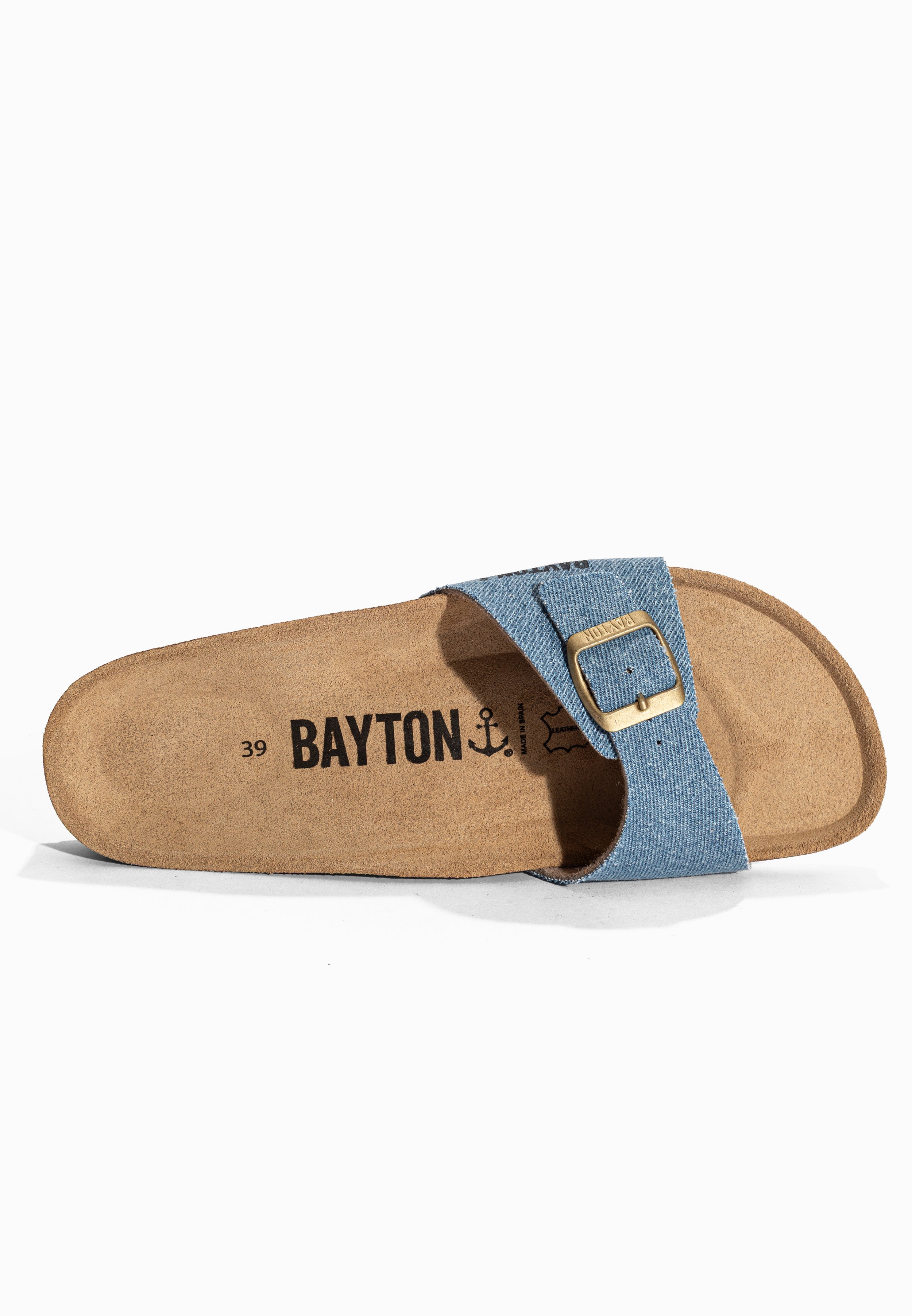 Sandales 1 Bride Zephyr Bleu Ciel Denim