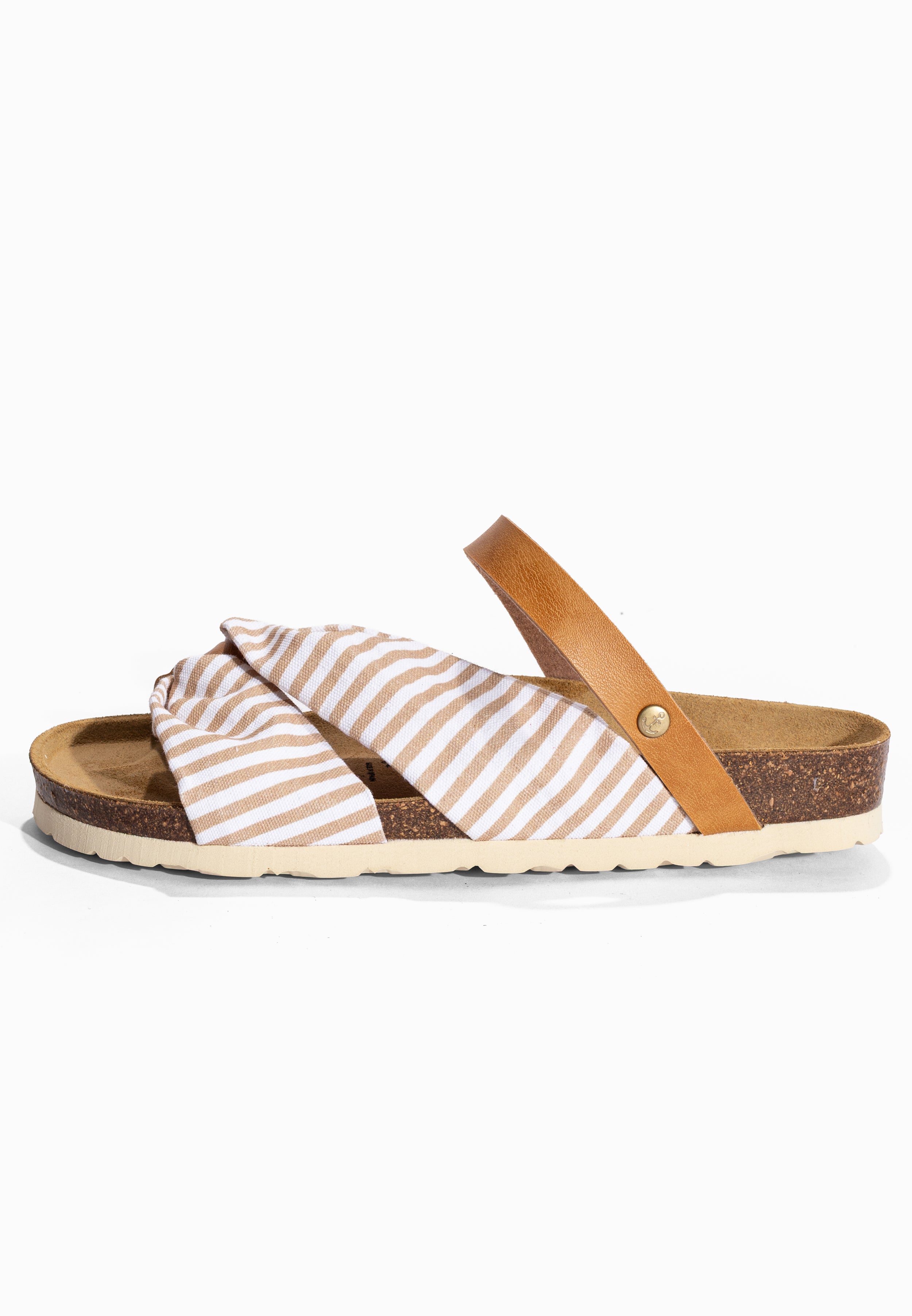 Sandalias Figueira Multinovias Beige Y Camel