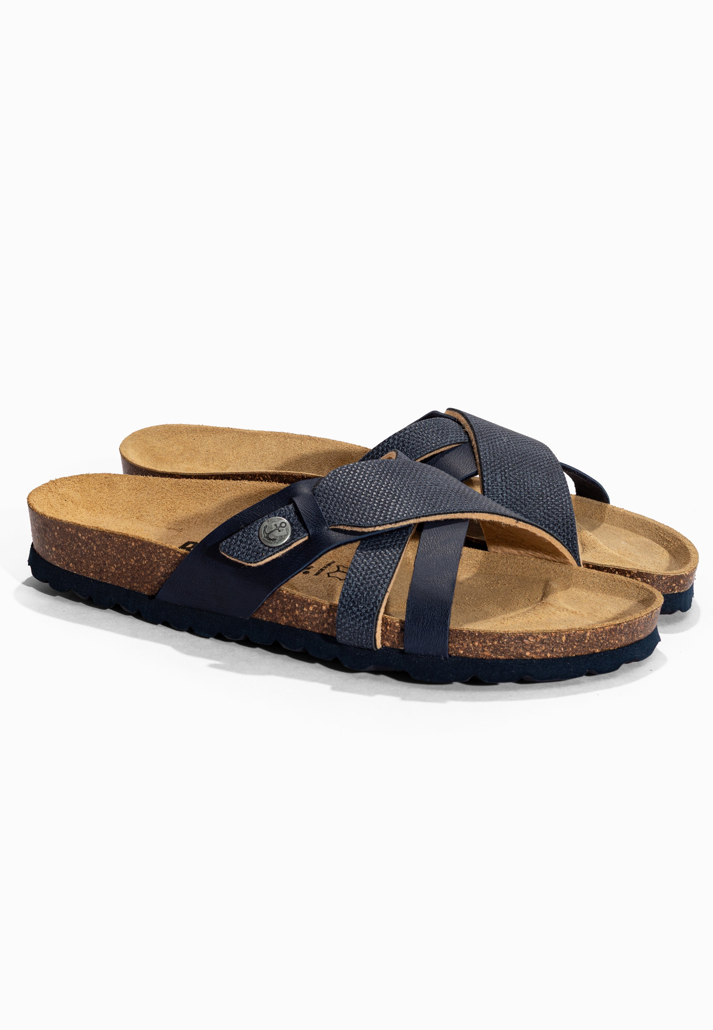 Sandales Gatien Bleu Marine Multi-Brides