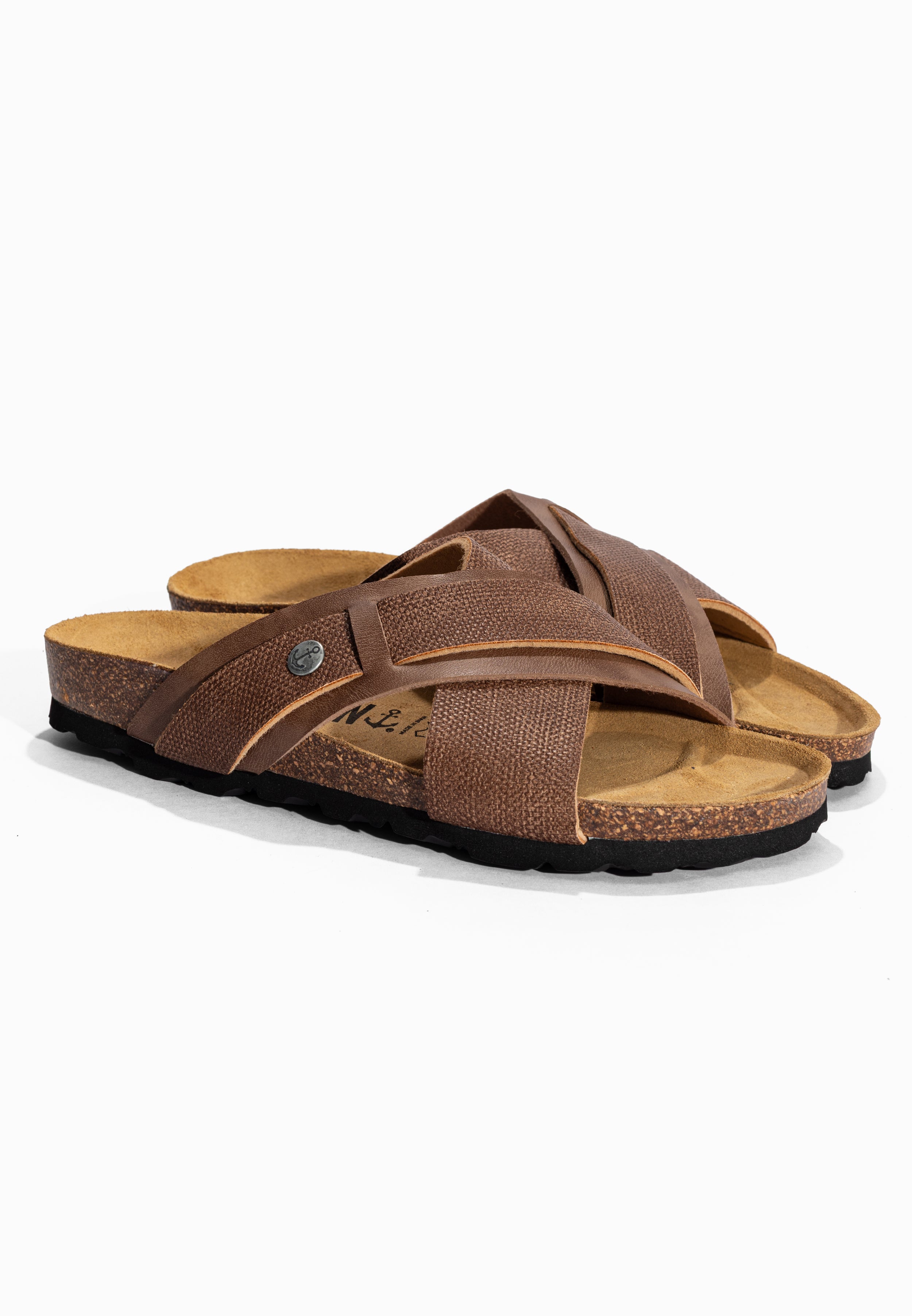 Sandales 2 Brides Gianni Marron