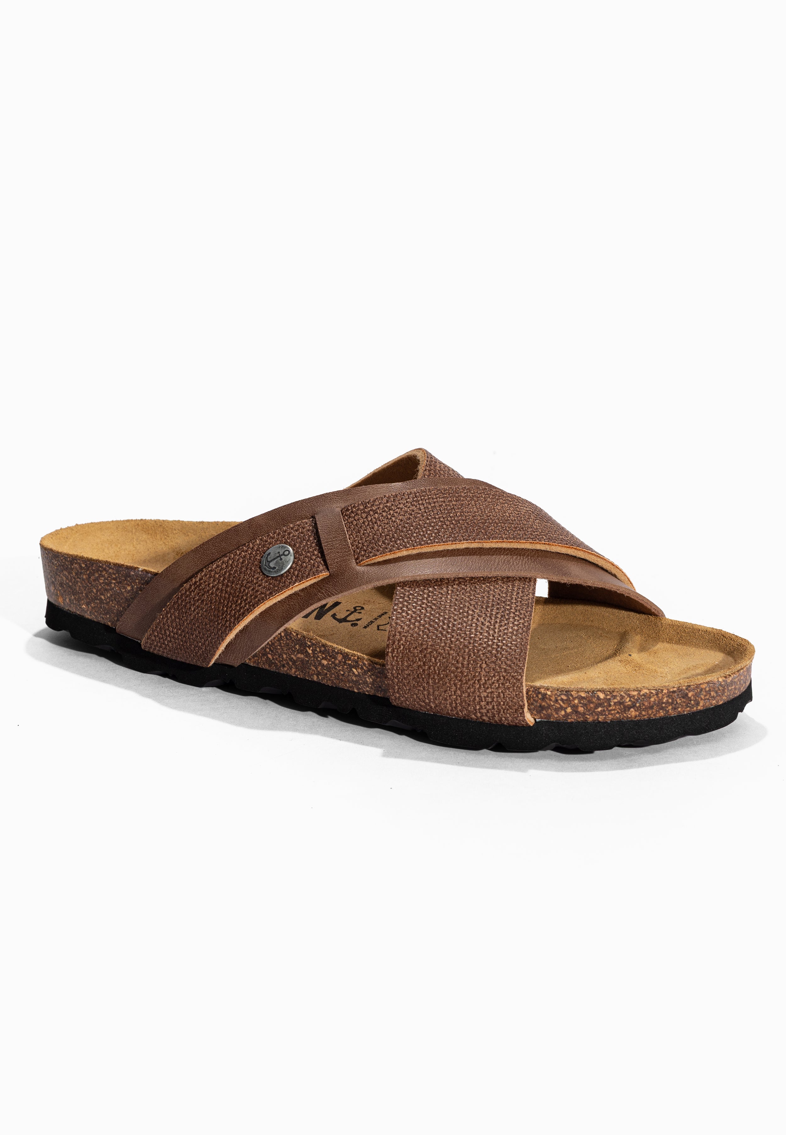Sandales 2 Brides Gianni Marron